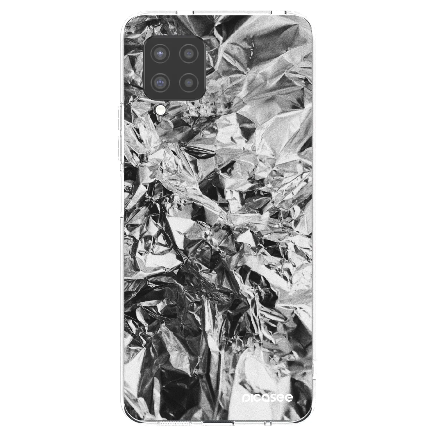 Picasee átlátszó szilikon tok az alábbi mobiltelefonokra Samsung Galaxy A42 A426B - Chrome