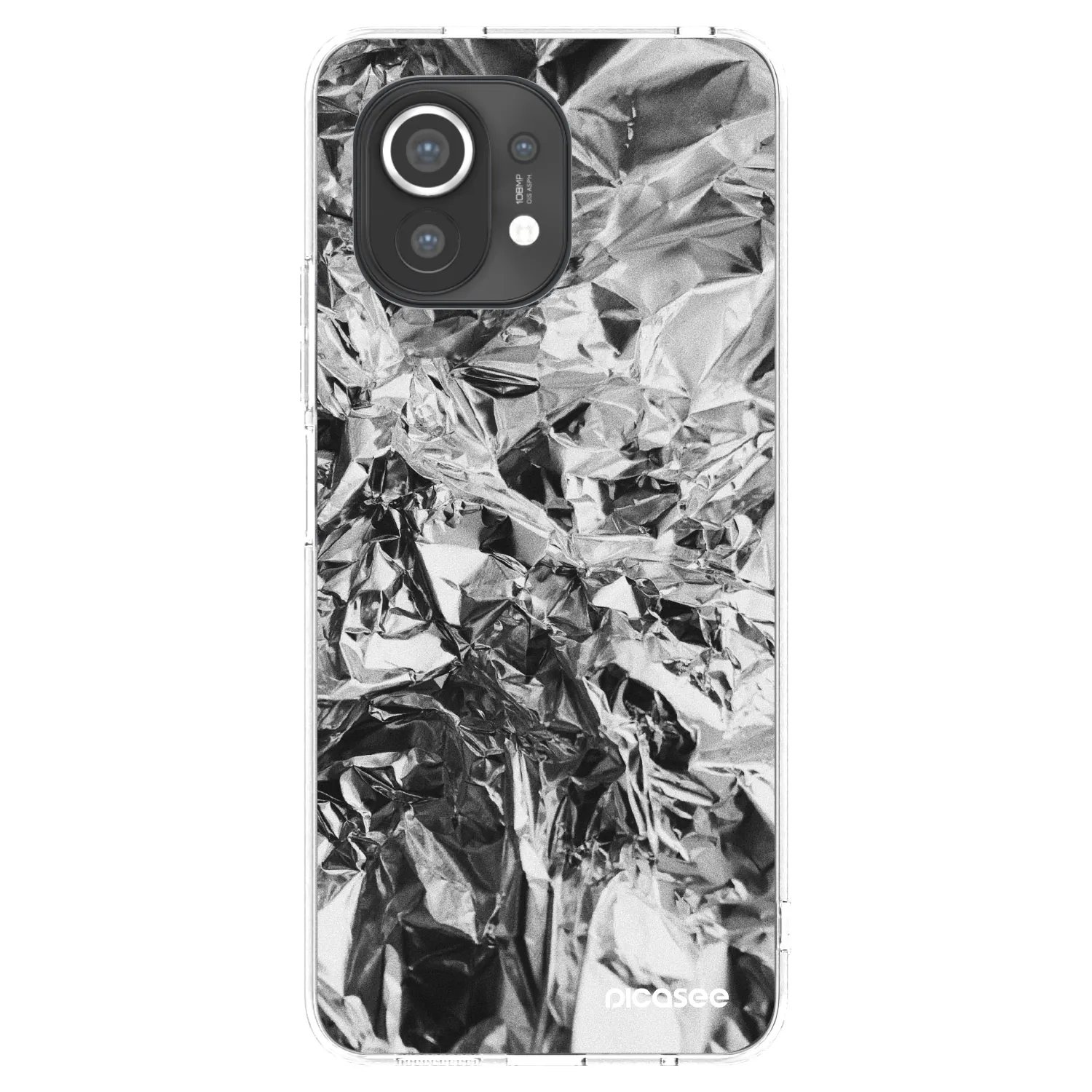 Picasee átlátszó szilikon tok az alábbi mobiltelefonokra Xiaomi Mi 11 - Chrome