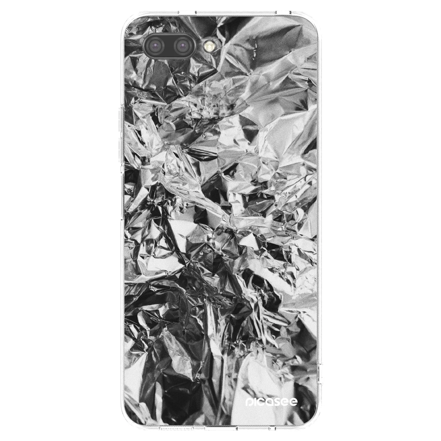 Picasee átlátszó szilikon tok az alábbi mobiltelefonokra Honor 10 - Chrome