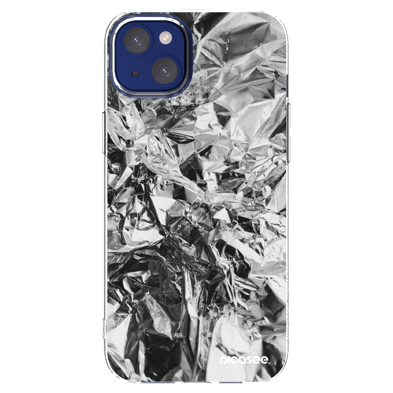 Picasee átlátszó szilikon tok az alábbi mobiltelefonokra Apple iPhone 14 Plus - Chrome