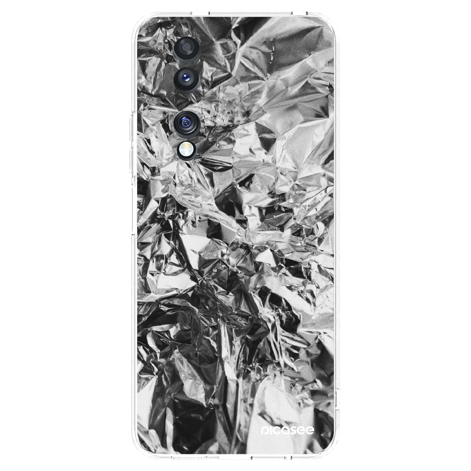 Picasee átlátszó szilikon tok az alábbi mobiltelefonokra Honor 70 - Chrome