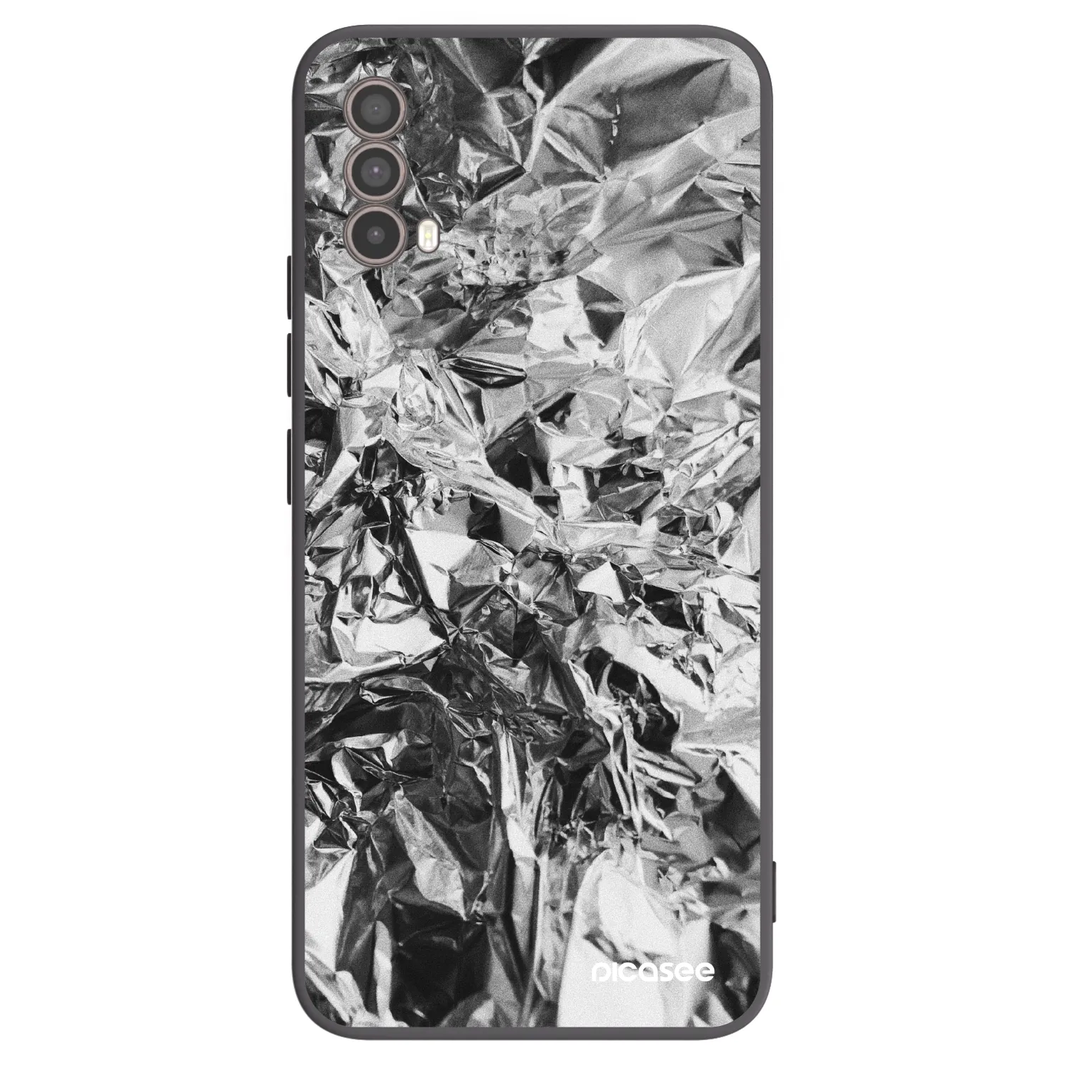 Picasee fekete szilikon tok az alábbi mobiltelefonokra Motorola Moto E40 - Chrome