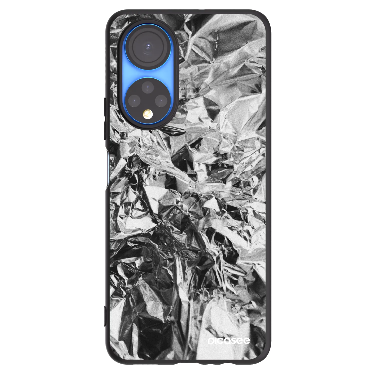 Picasee fekete szilikon tok az alábbi mobiltelefonokra Honor X7 - Chrome