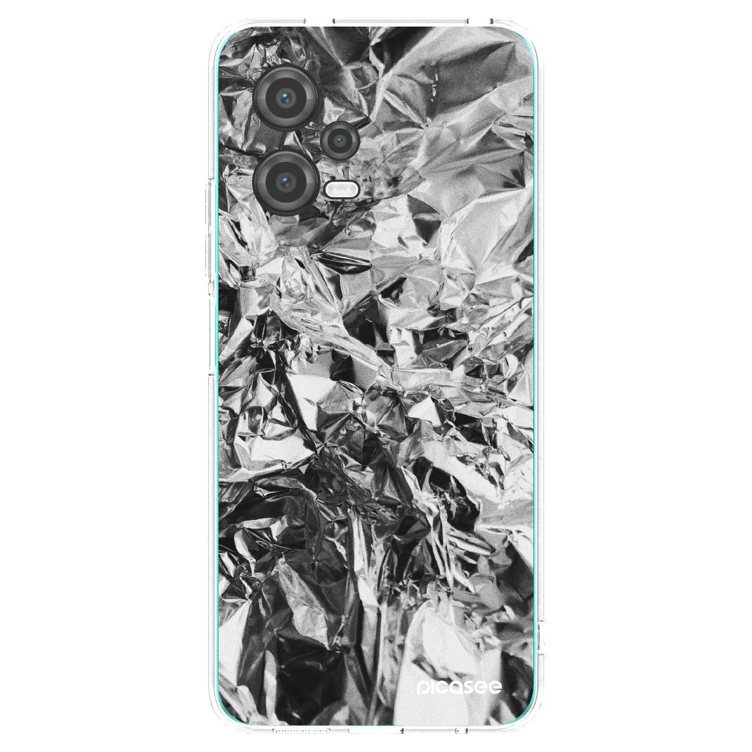 Picasee átlátszó szilikon tok az alábbi mobiltelefonokra Xiaomi Poco X5 - Chrome