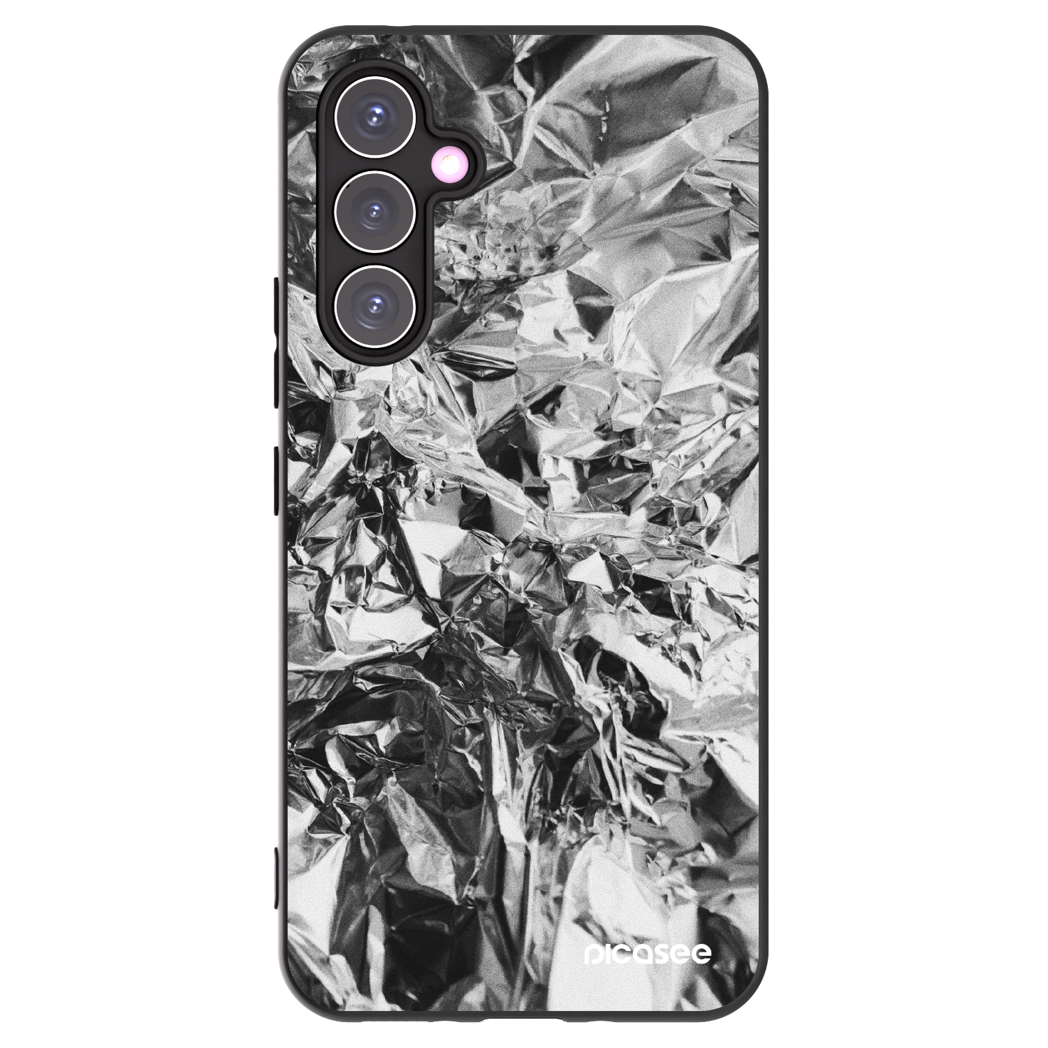 Picasee fekete szilikon tok az alábbi mobiltelefonokra Samsung Galaxy A54 5G A546B - Chrome