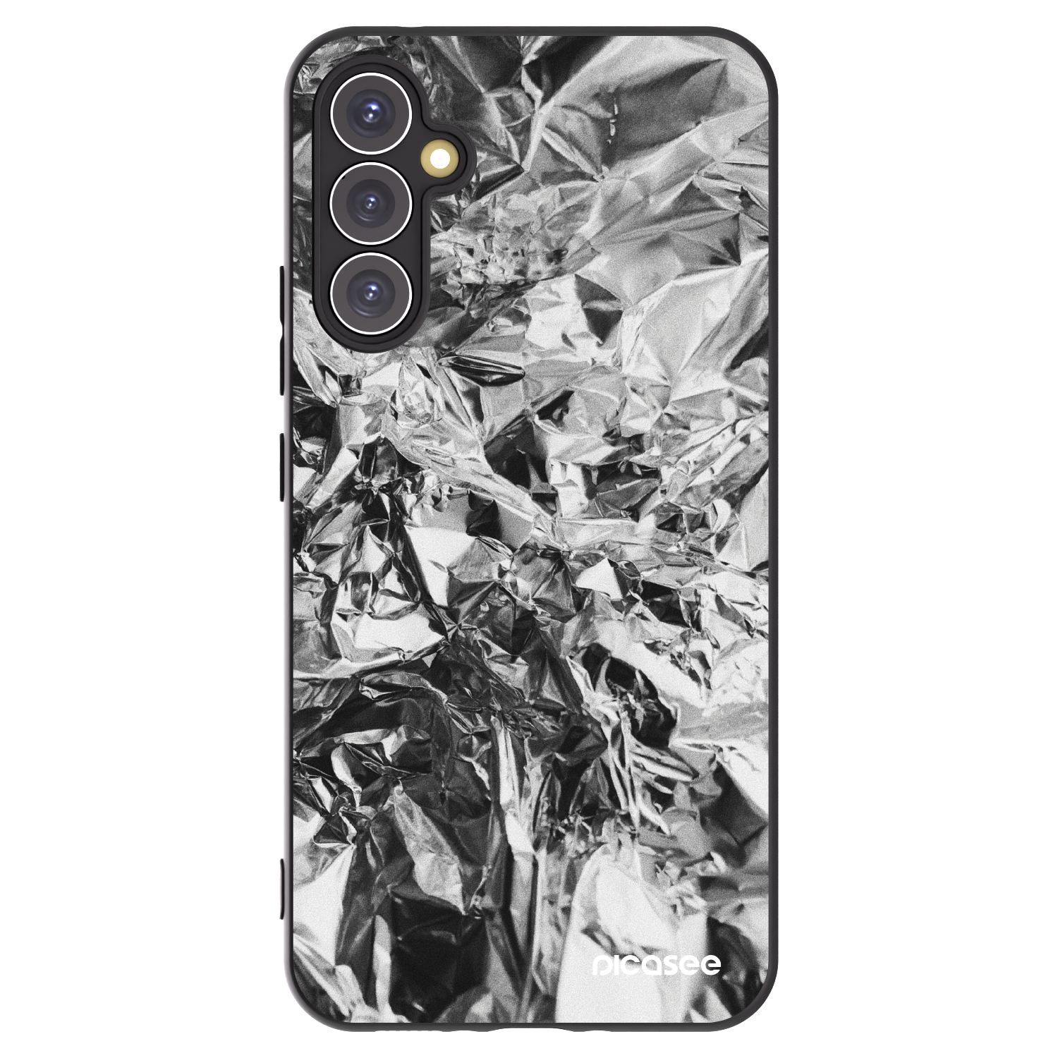 Picasee fekete szilikon tok az alábbi mobiltelefonokra Samsung Galaxy A34 5G A346B - Chrome