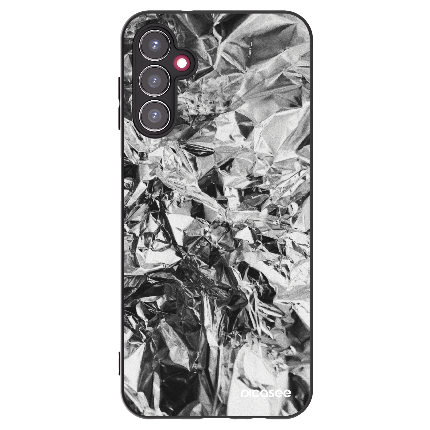 Picasee fekete szilikon tok az alábbi mobiltelefonokra Samsung Galaxy A14 4G A145R - Chrome