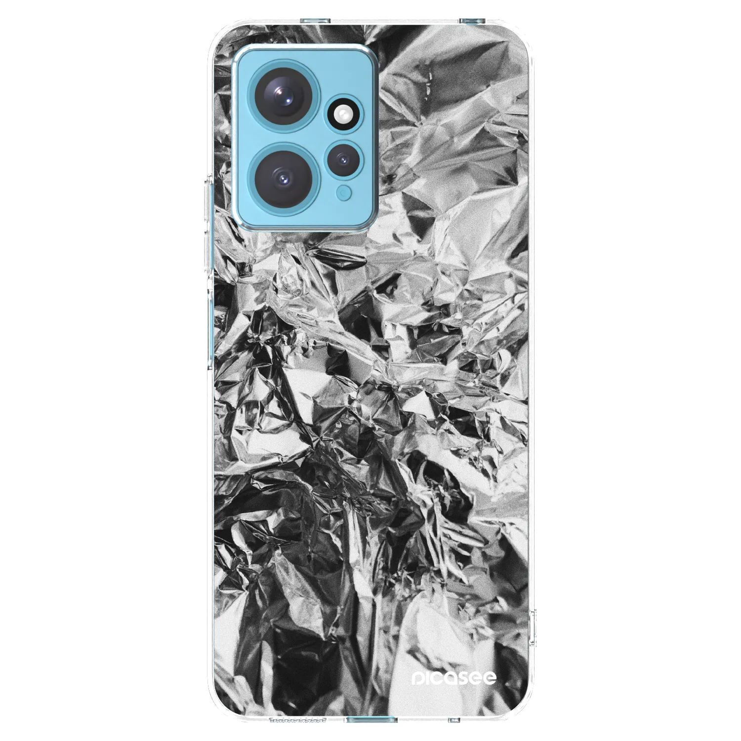 Picasee átlátszó szilikon tok az alábbi mobiltelefonokra Xiaomi Redmi Note 12 4G - Chrome