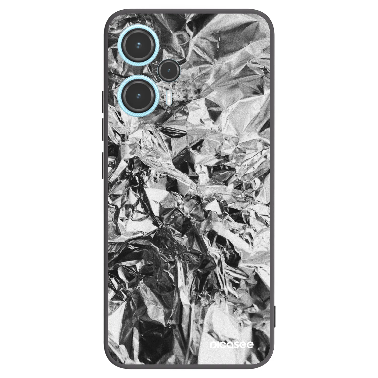 Picasee fekete szilikon tok az alábbi mobiltelefonokra Xiaomi Poco F5 - Chrome