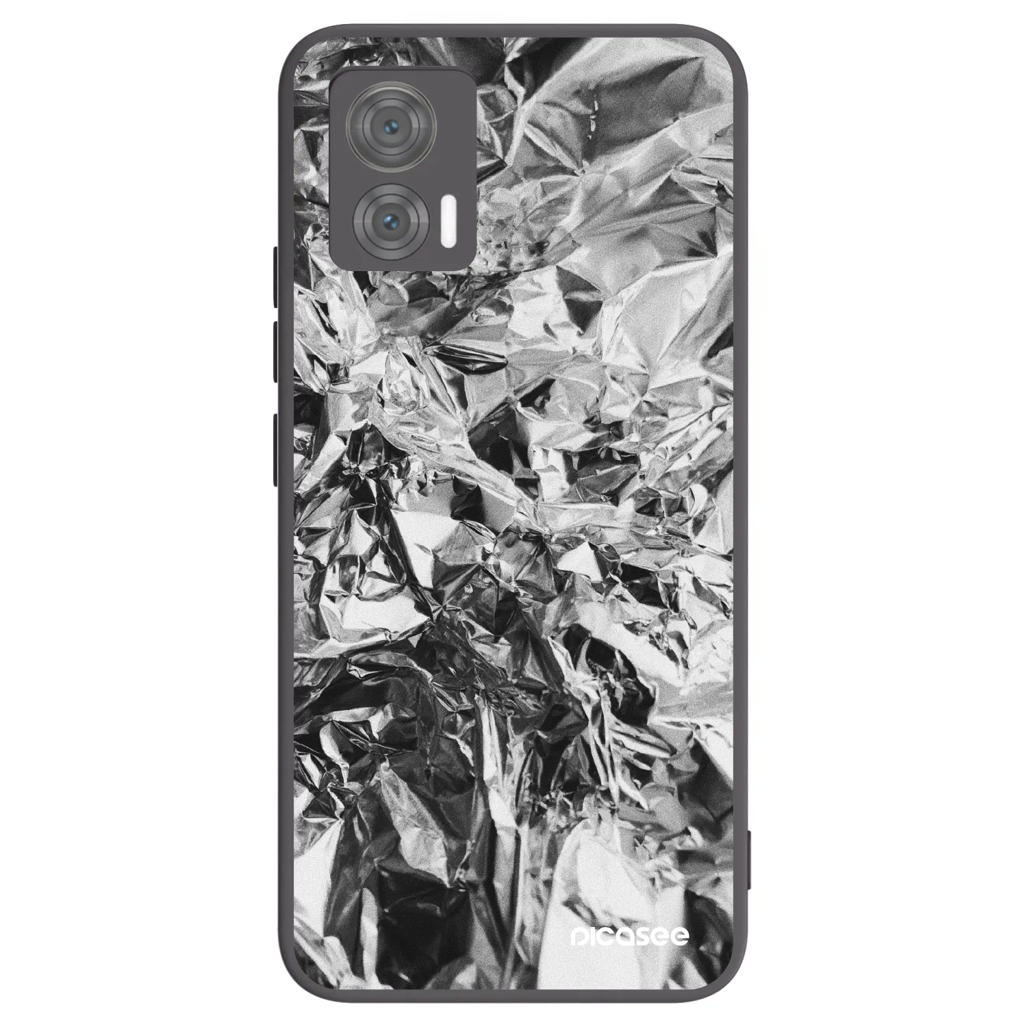 Picasee fekete szilikon tok az alábbi mobiltelefonokra Motorola Edge 30 Neo - Chrome