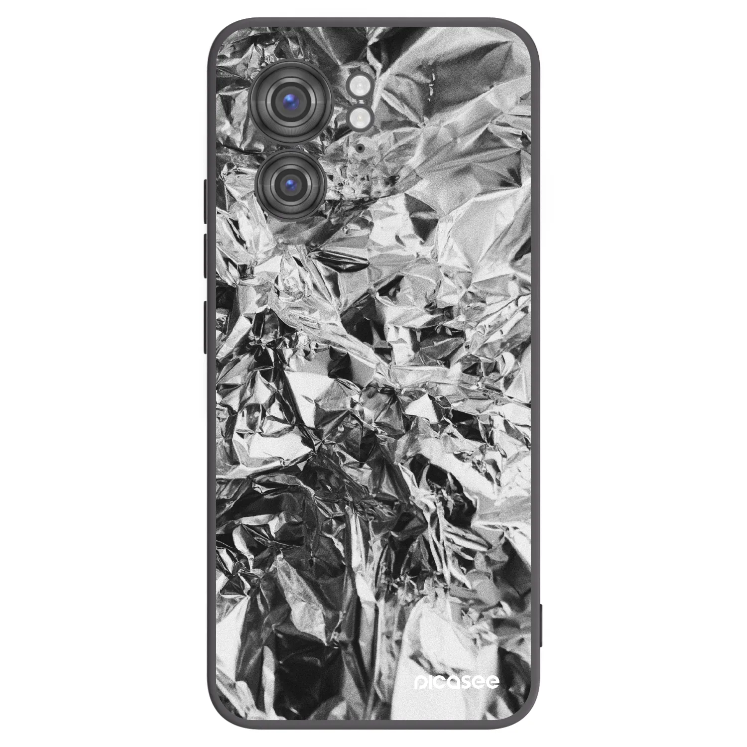 Picasee fekete szilikon tok az alábbi mobiltelefonokra Motorola Edge 40 - Chrome