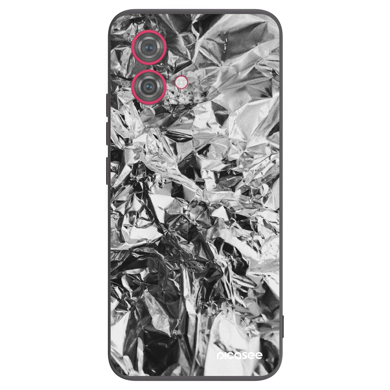 Picasee fekete szilikon tok az alábbi mobiltelefonokra Motorola Moto G84 5G - Chrome