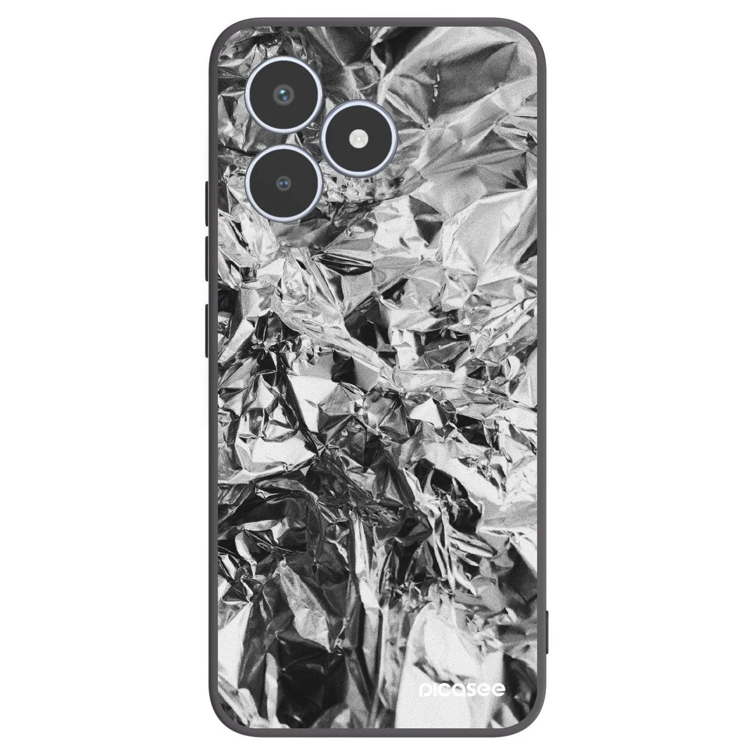 Picasee fekete szilikon tok az alábbi mobiltelefonokra Realme C53 - Chrome