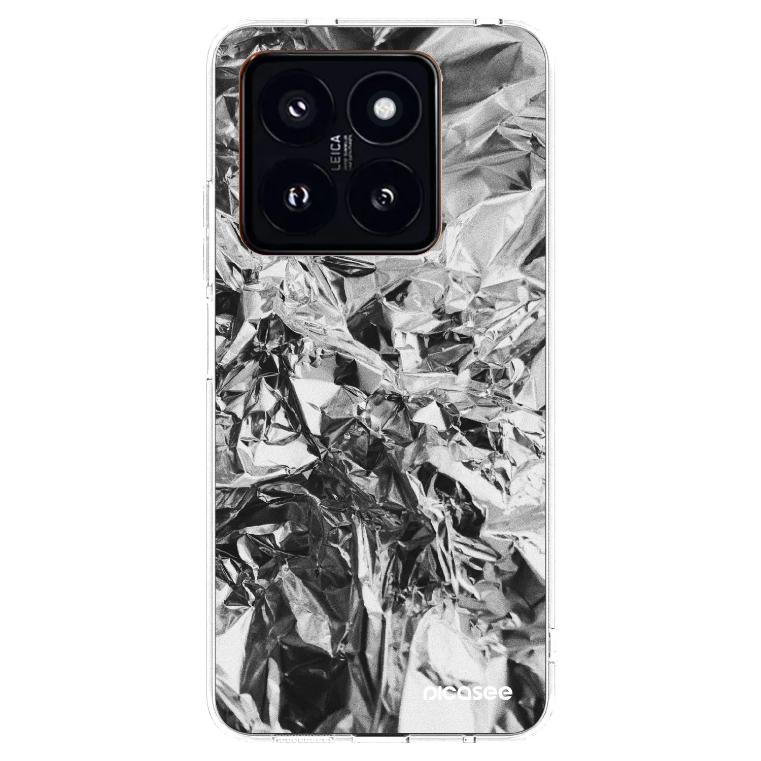 Picasee átlátszó szilikon tok az alábbi mobiltelefonokra Xiaomi 14 Pro - Chrome