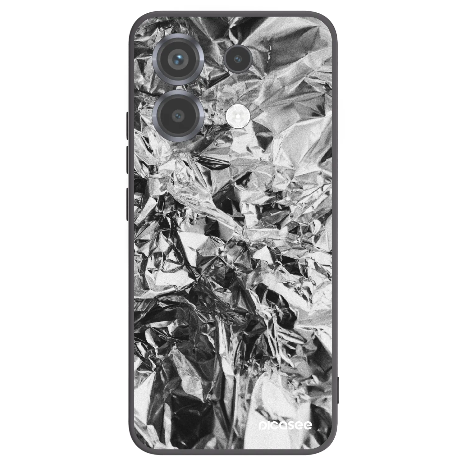 Picasee fekete szilikon tok az alábbi mobiltelefonokra Xiaomi Poco X6 - Chrome