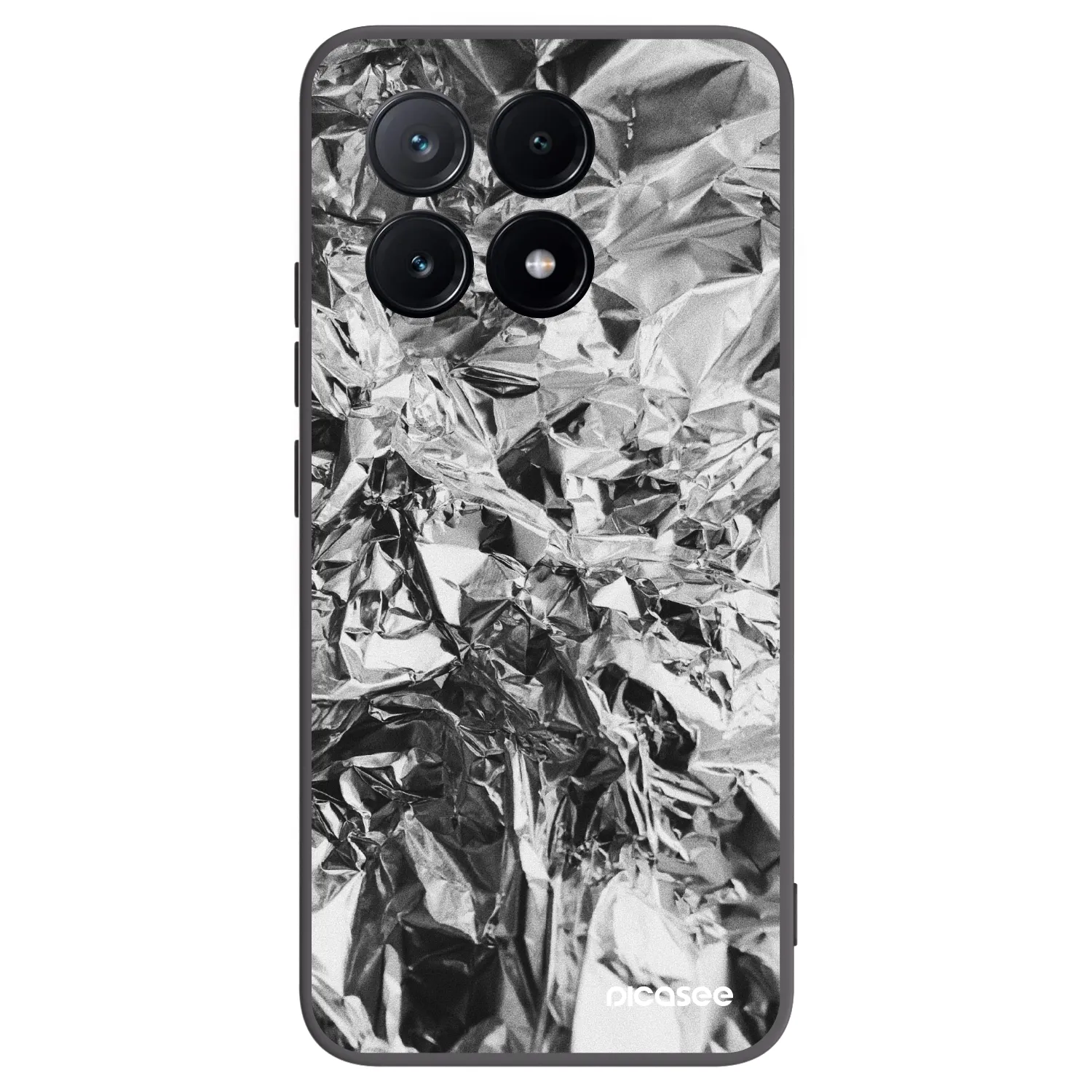 Picasee fekete szilikon tok az alábbi mobiltelefonokra Xiaomi Poco X6 Pro - Chrome