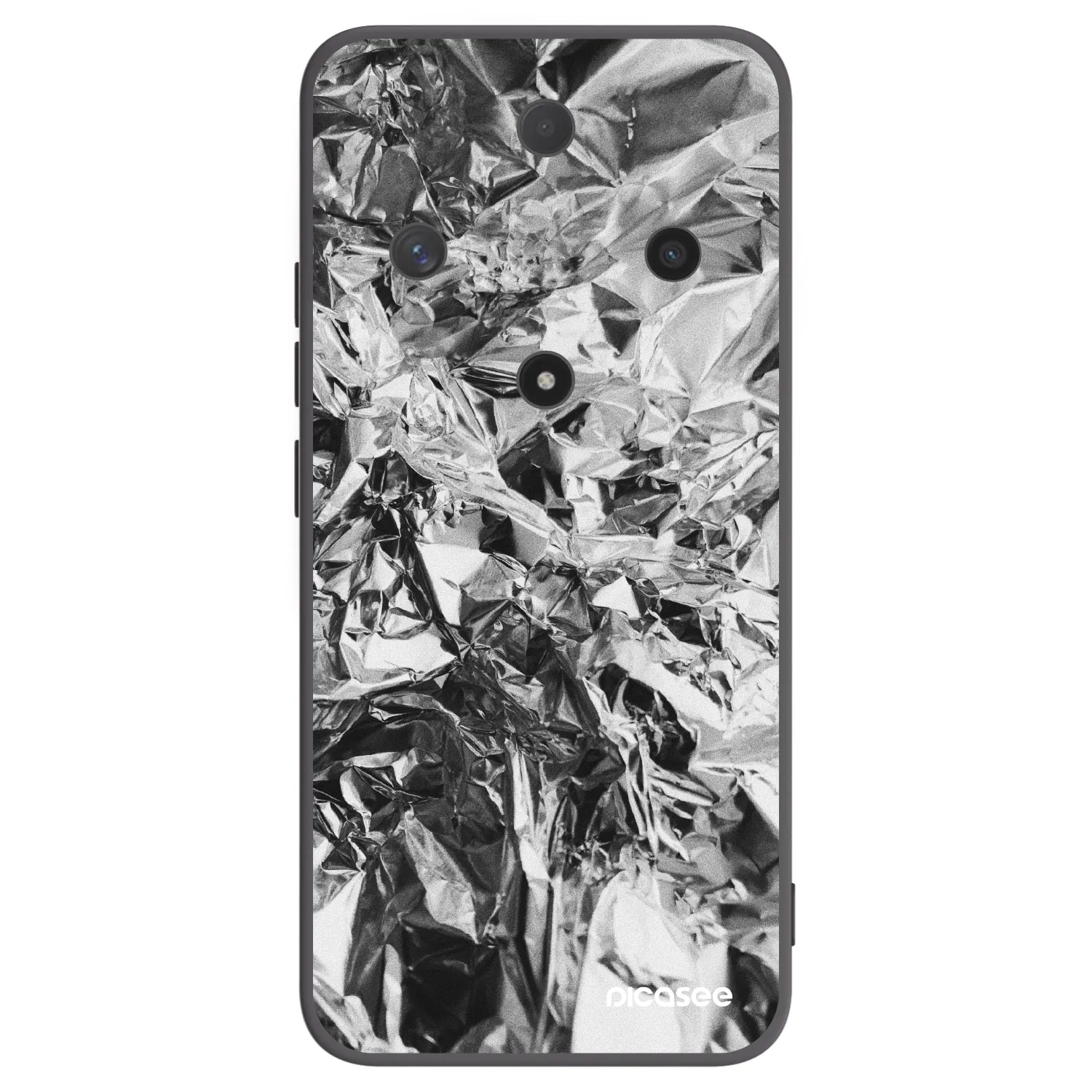 Picasee fekete szilikon tok az alábbi mobiltelefonokra Honor Magic6 Lite 5G - Chrome