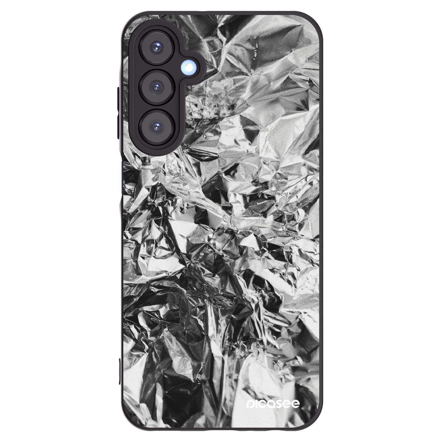 Picasee fekete szilikon tok az alábbi mobiltelefonokra Samsung Galaxy A25 A256B 5G - Chrome