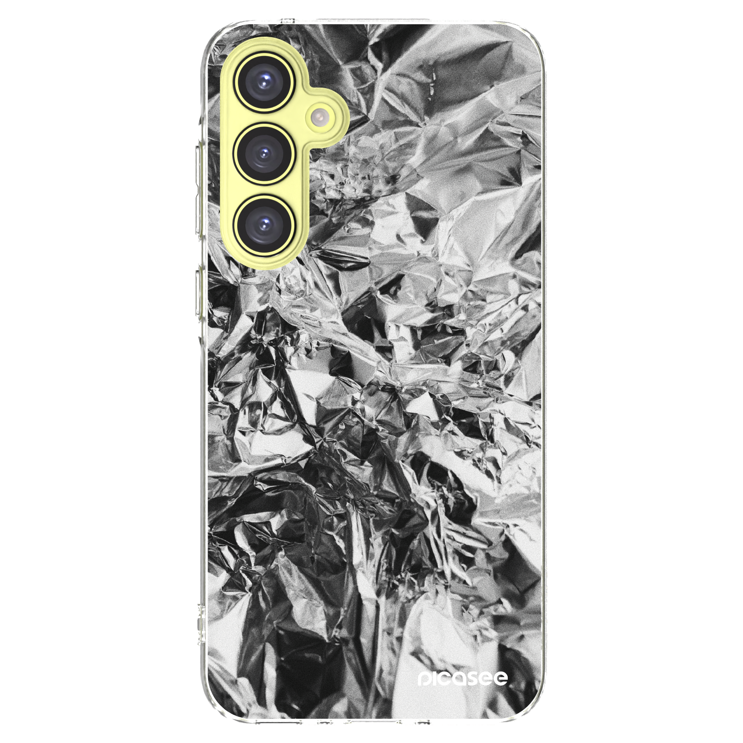 Picasee átlátszó szilikon tok az alábbi mobiltelefonokra Samsung Galaxy A35 5G A356B - Chrome