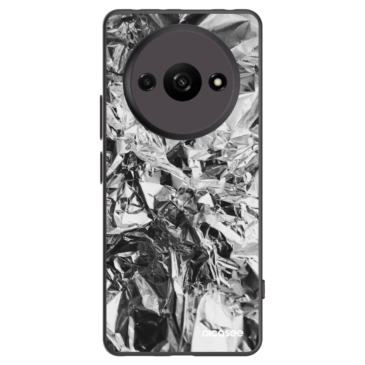 Picasee fekete szilikon tok az alábbi mobiltelefonokra Xiaomi Redmi A3 - Chrome