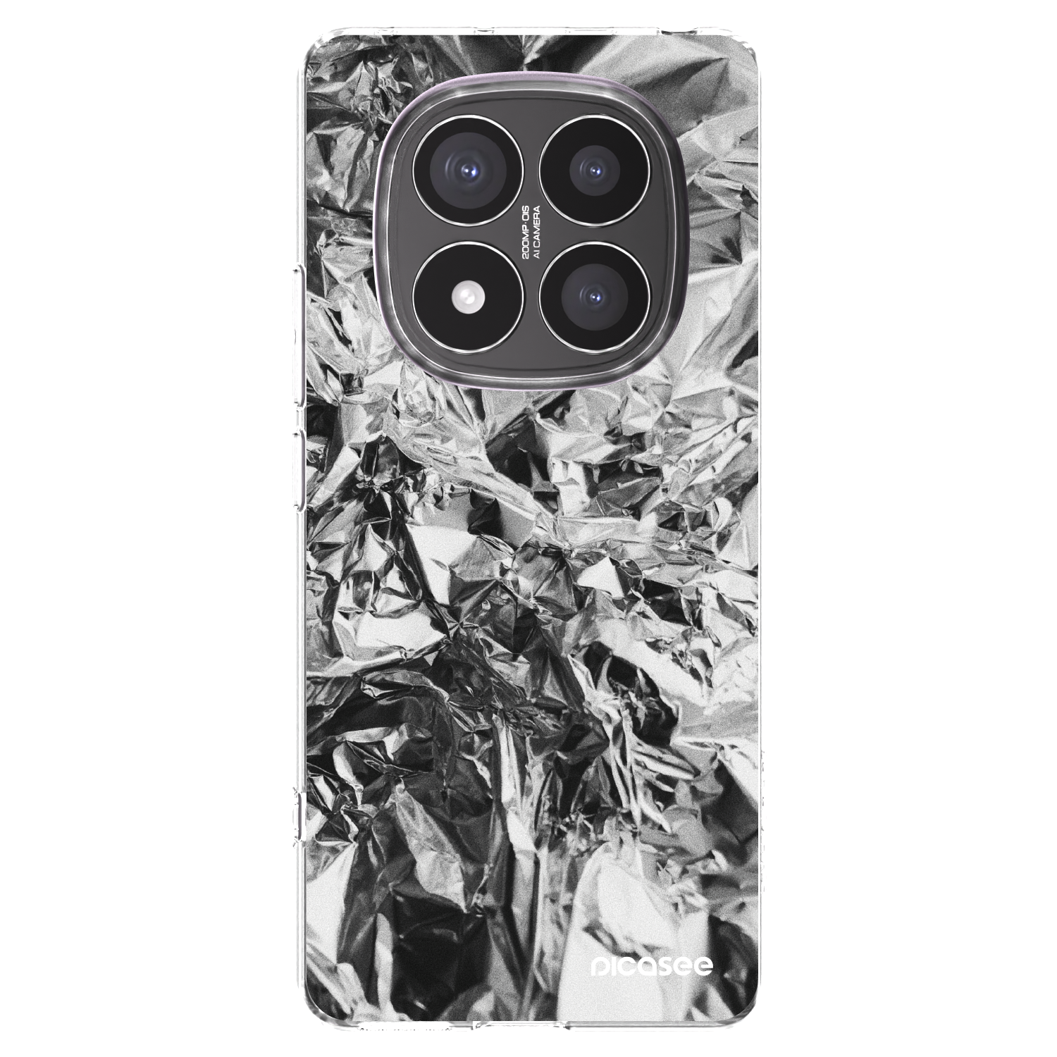 Picasee átlátszó szilikon tok az alábbi mobiltelefonokra Xiaomi Redmi Note 14 Pro+ 5G - Chrome