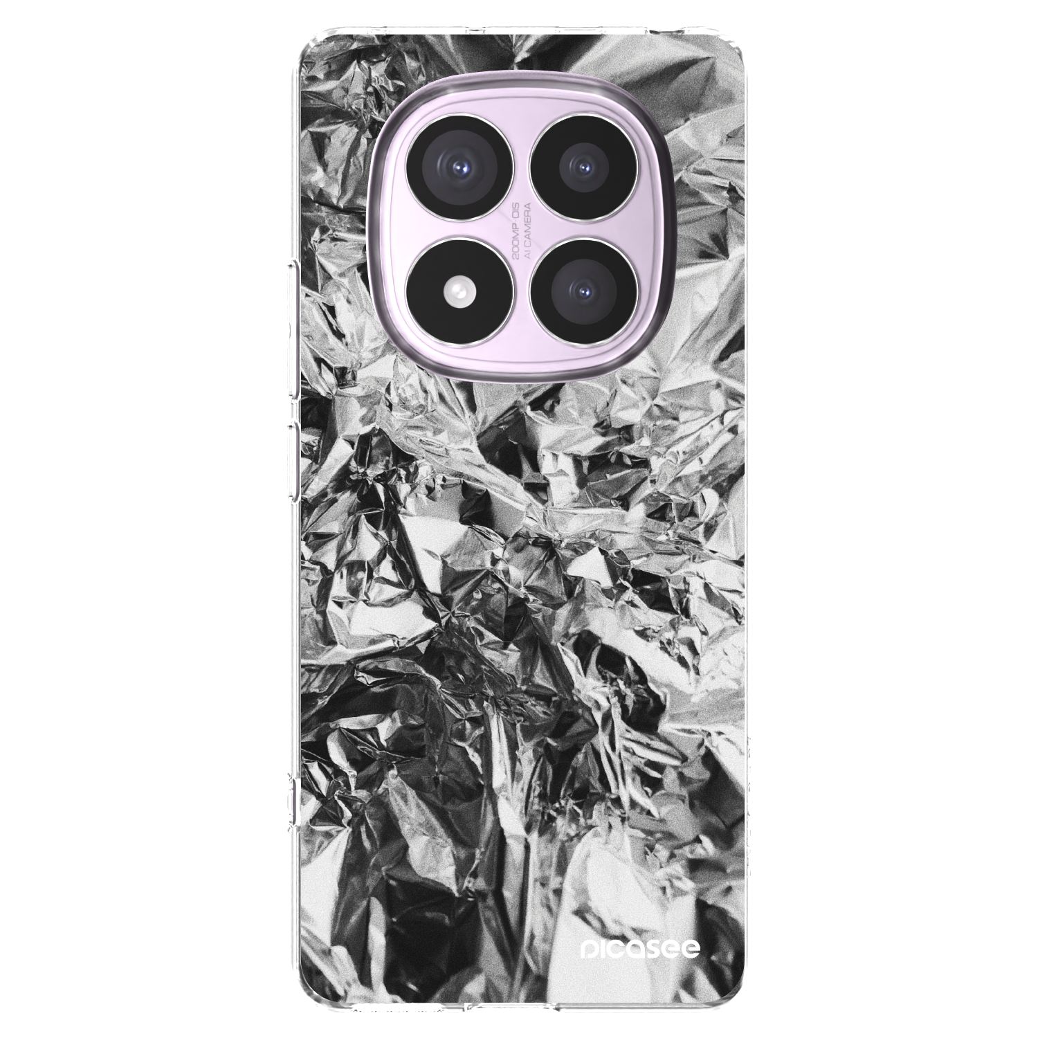 Picasee átlátszó szilikon tok az alábbi mobiltelefonokra Xiaomi Redmi Note 14 Pro 5G - Chrome