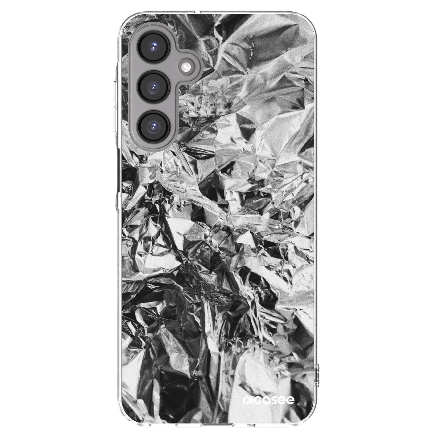Picasee átlátszó szilikon tok az alábbi mobiltelefonokra Samsung Galaxy A16 5G - Chrome