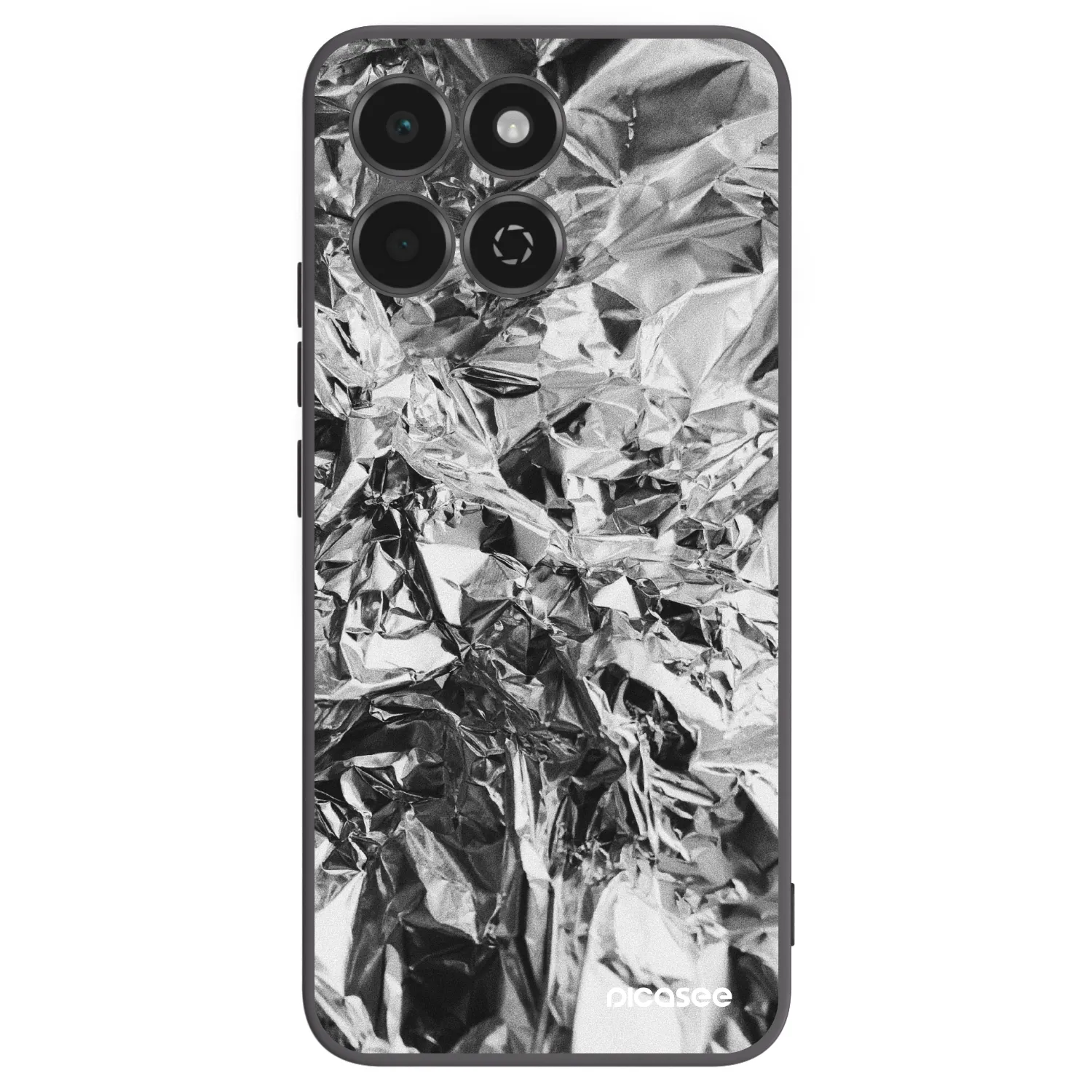 Picasee fekete szilikon tok az alábbi mobiltelefonokra Honor 200 Smart 5G - Chrome