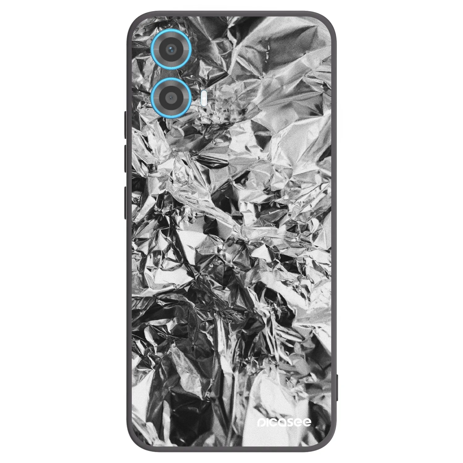 Picasee fekete szilikon tok az alábbi mobiltelefonokra Motorola Moto G34 5G - Chrome
