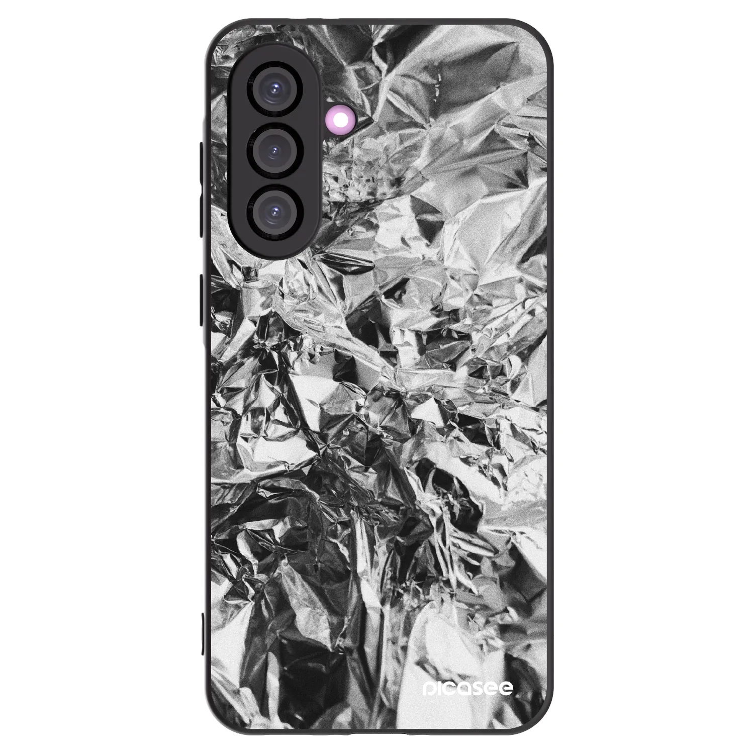Picasee fekete szilikon tok az alábbi mobiltelefonokra Samsung Galaxy A56 5G A566B - Chrome