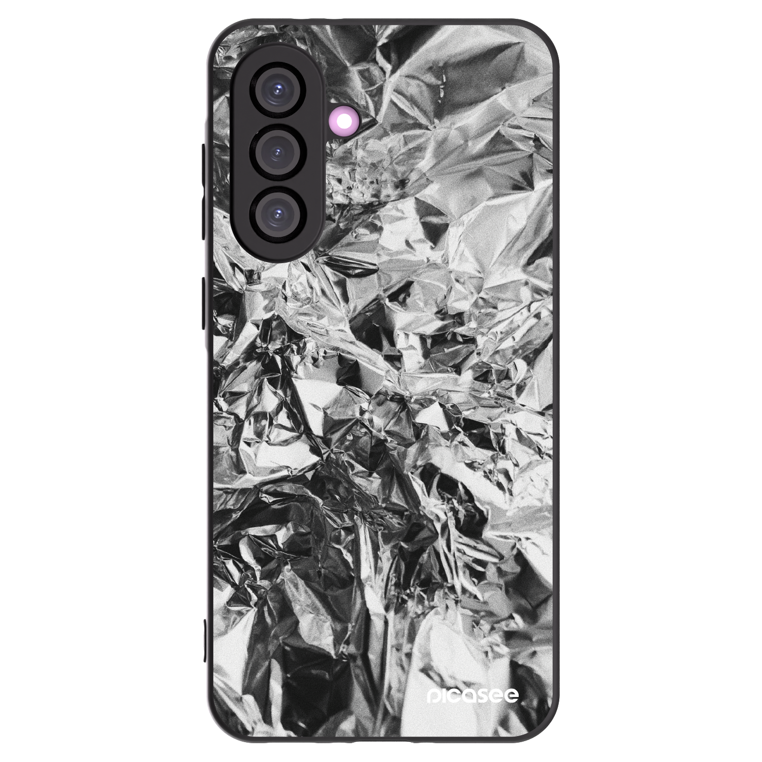 Picasee fekete szilikon tok az alábbi mobiltelefonokra Samsung Galaxy A36 5G - Chrome