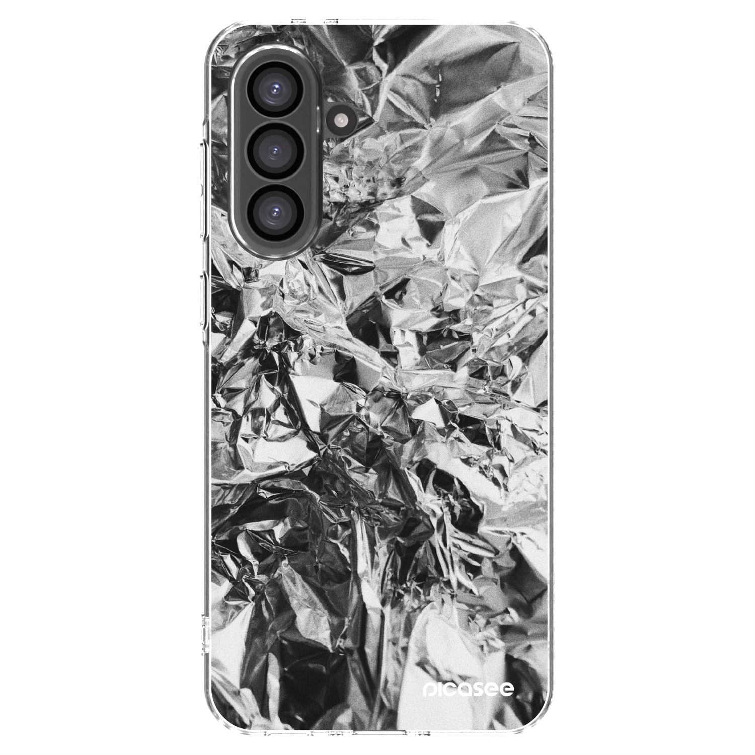 Picasee átlátszó szilikon tok az alábbi mobiltelefonokra Samsung Galaxy A36 5G - Chrome