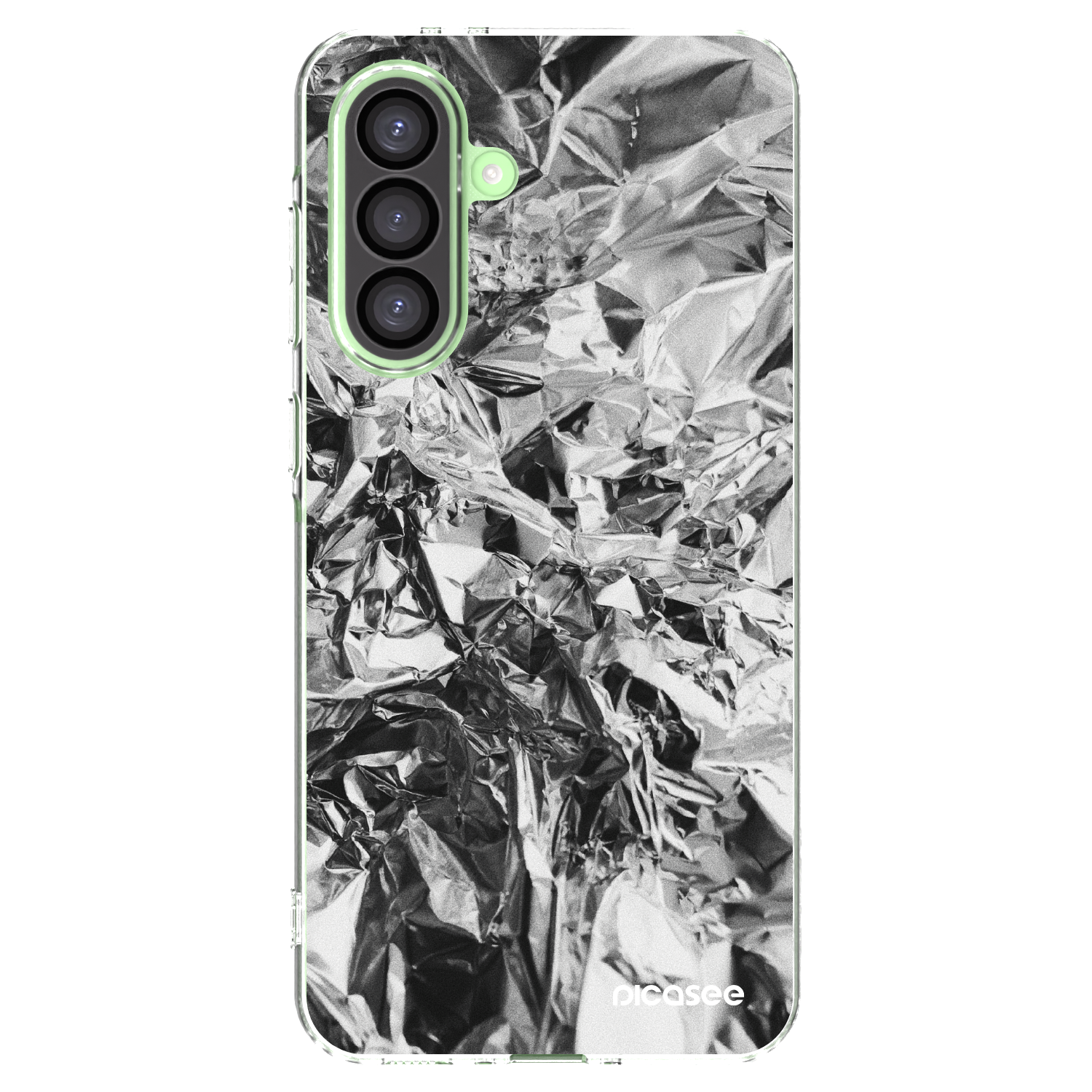 Picasee átlátszó szilikon tok az alábbi mobiltelefonokra Samsung Galaxy A26 5G A266B - Chrome