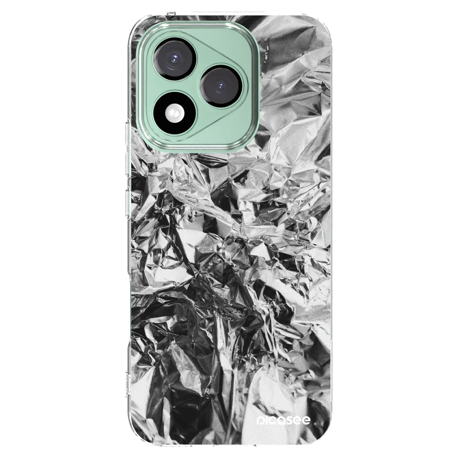 Picasee átlátszó szilikon tok az alábbi mobiltelefonokra Honor 400 Lite 5G - Chrome