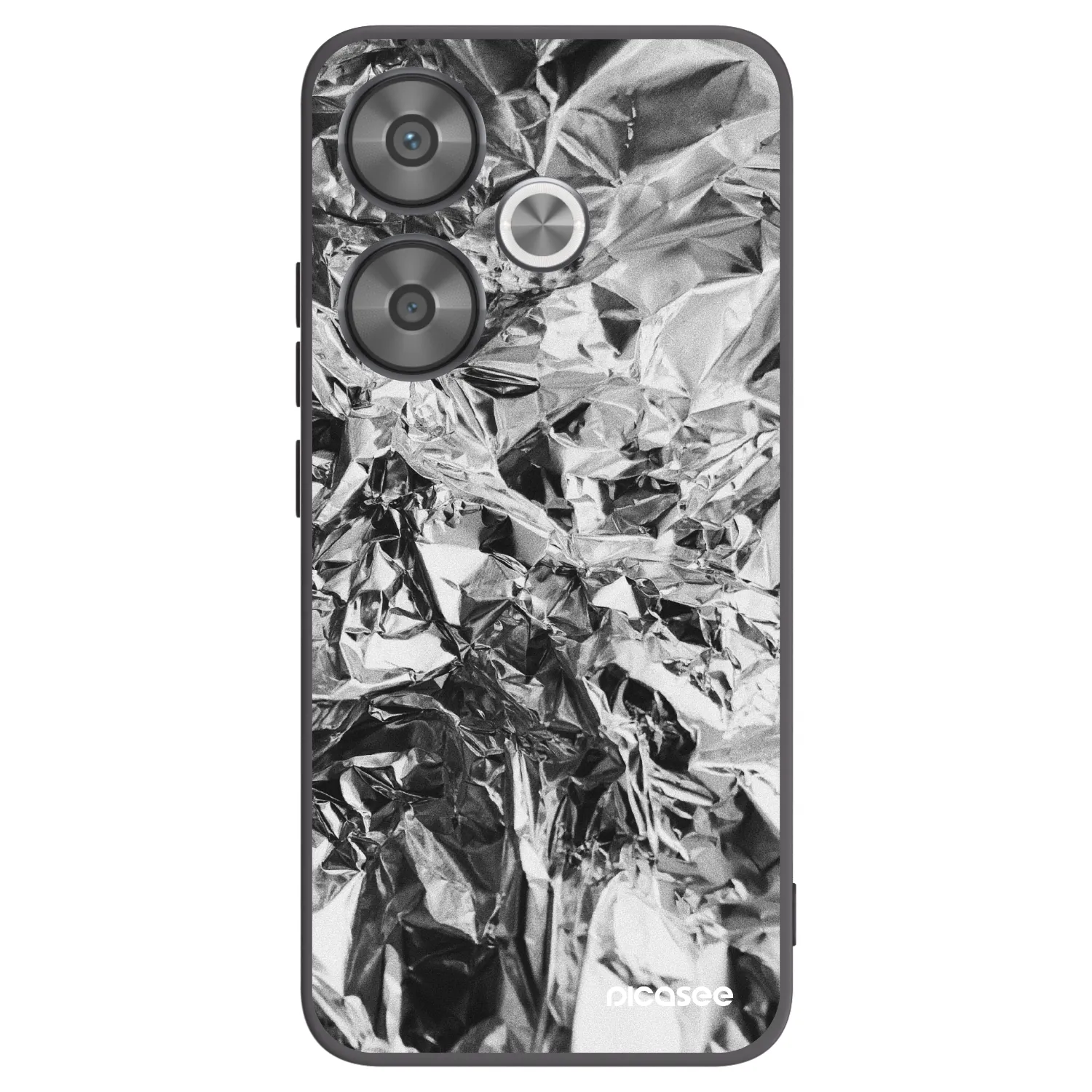 Picasee fekete szilikon tok az alábbi mobiltelefonokra Xiaomi Poco F6 - Chrome