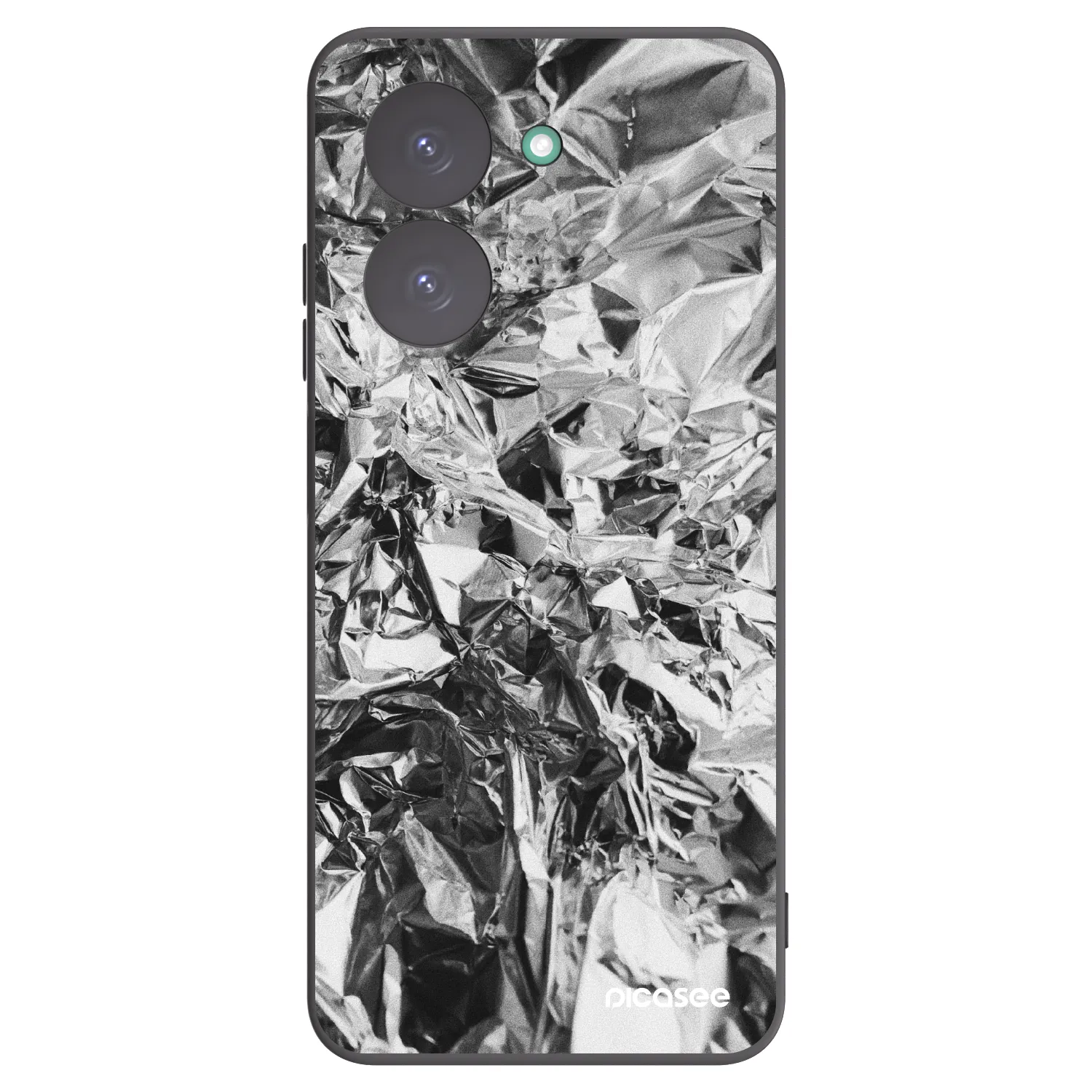 Picasee fekete szilikon tok az alábbi mobiltelefonokra Xiaomi Redmi A5 - Chrome