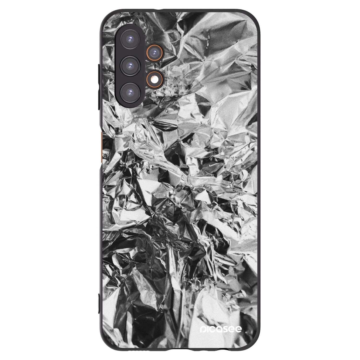Picasee fekete szilikon tok az alábbi mobiltelefonokra Samsung Galaxy A13 5G - Chrome
