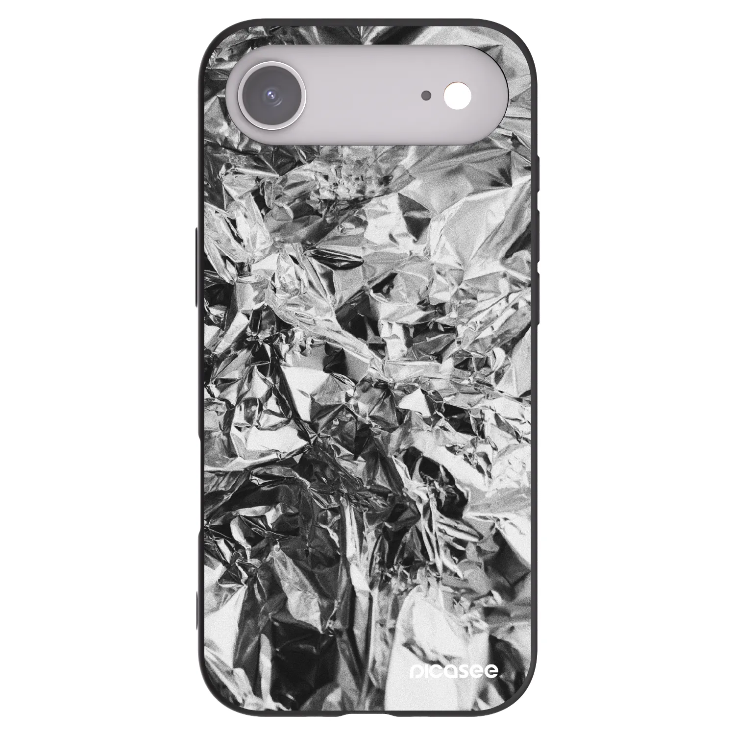 Picasee fekete szilikon tok az alábbi mobiltelefonokra Apple iPhone Air - Chrome