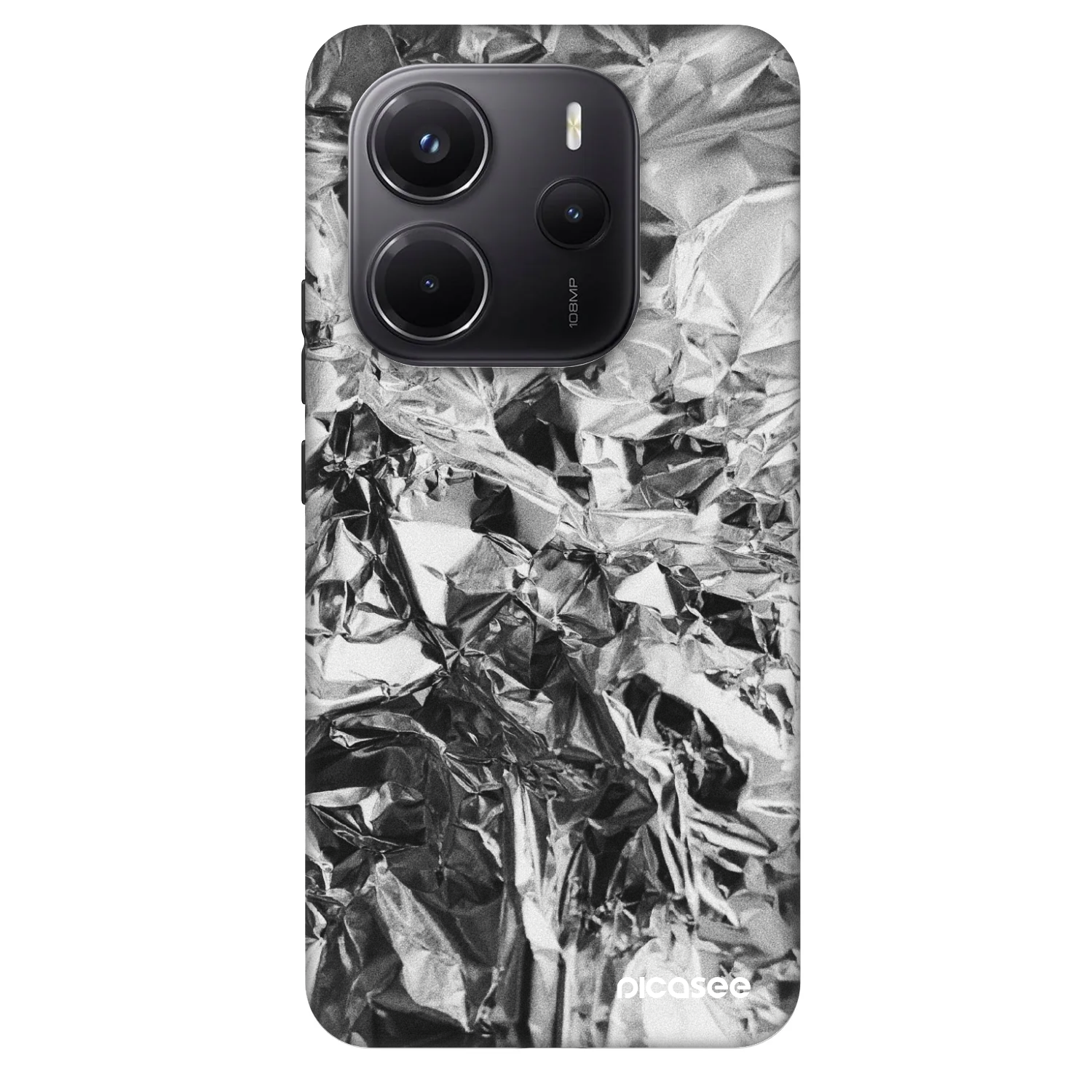 Picasee Fashion Case Xiaomi Redmi Note 14 5G - Chrome