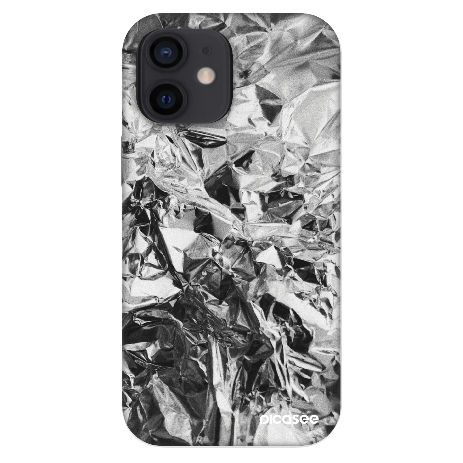 Picasee Fashion Case Apple iPhone 12 mini - Chrome