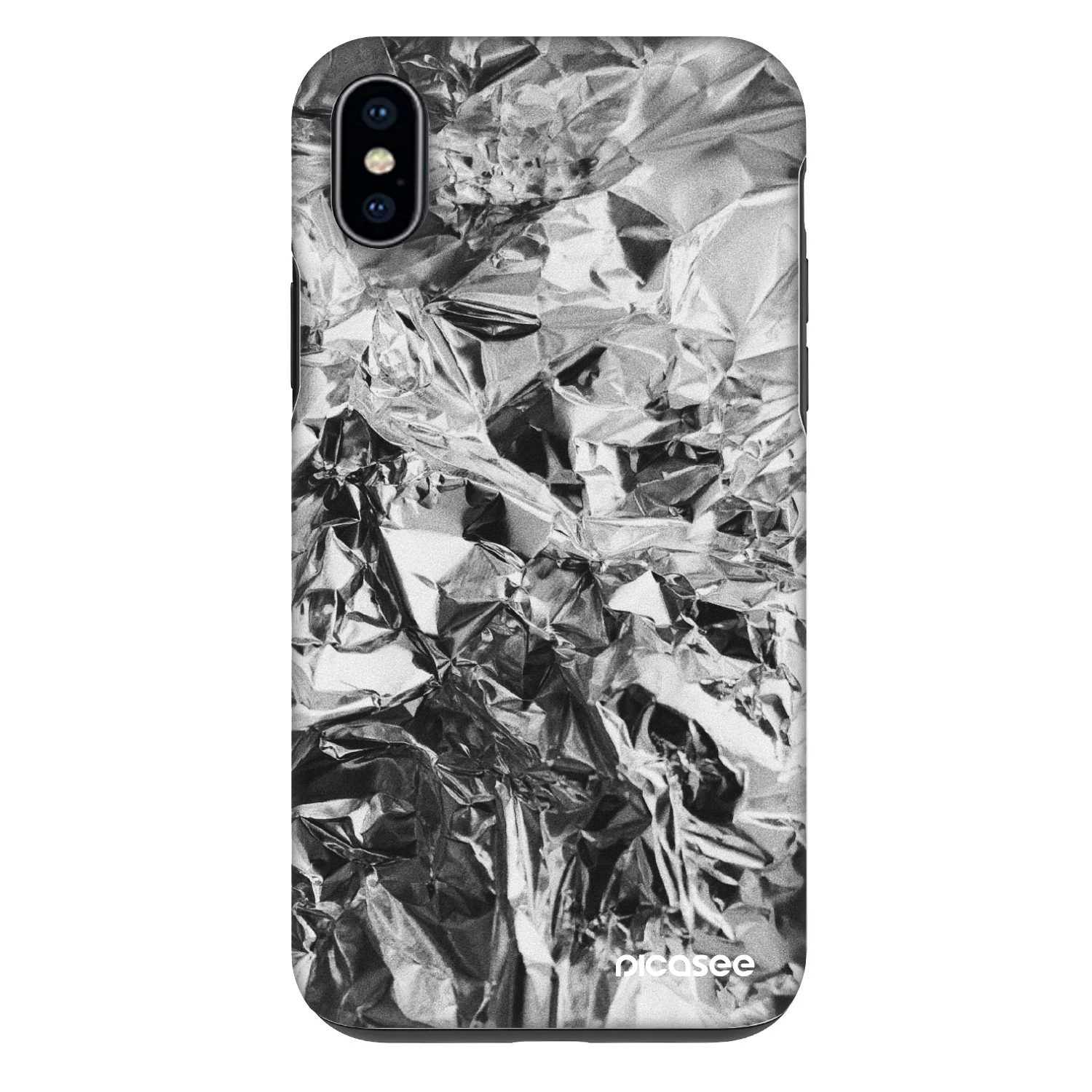 Picasee Fashion Case Apple iPhone XS Max - Chrome
