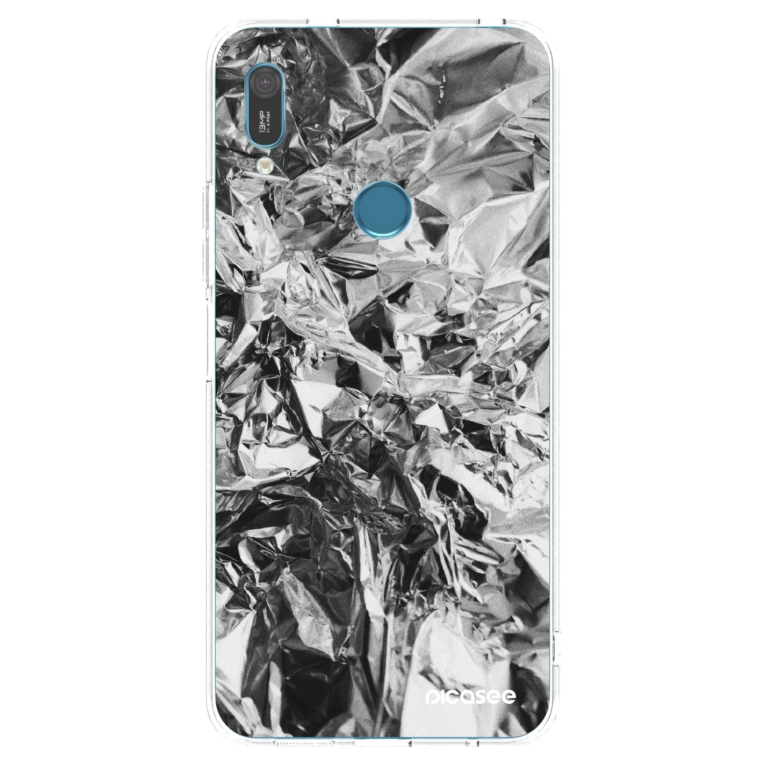 Picasee átlátszó szilikon tok az alábbi mobiltelefonokra Huawei Y6 2019 - Chrome