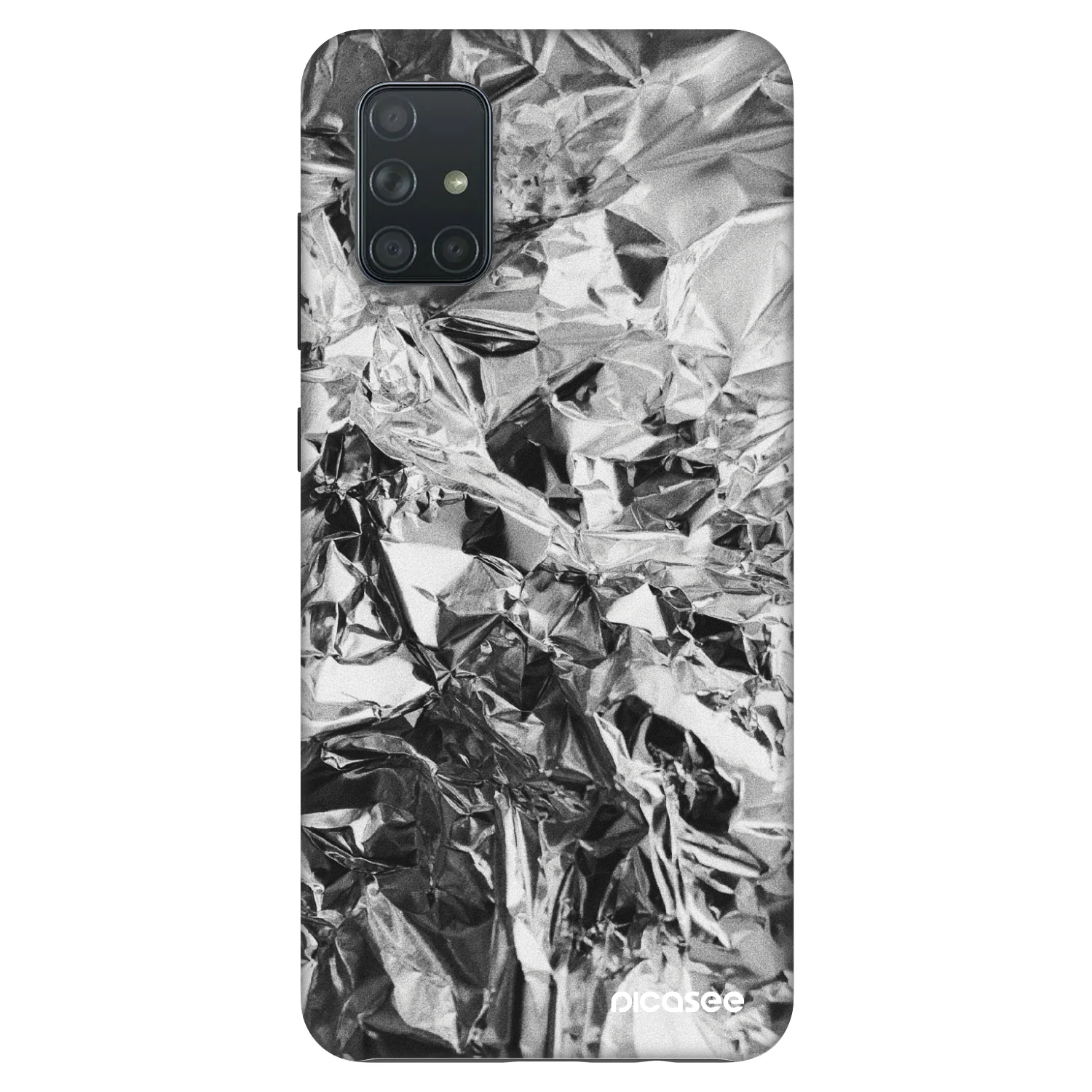 Picasee Fashion Case Samsung Galaxy A71 A715F - Chrome