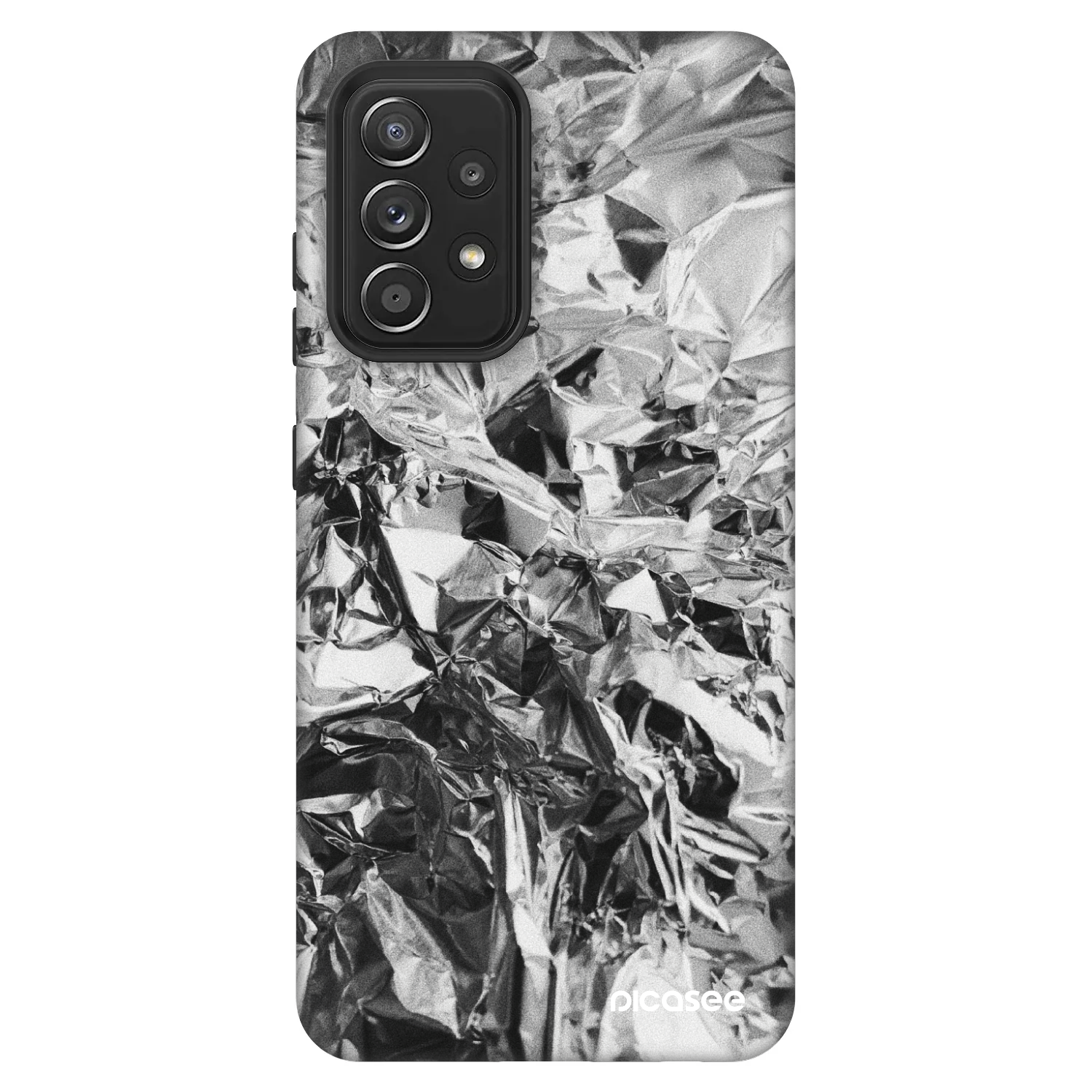 Picasee Fashion Case Samsung Galaxy A52 5G A525F - Chrome
