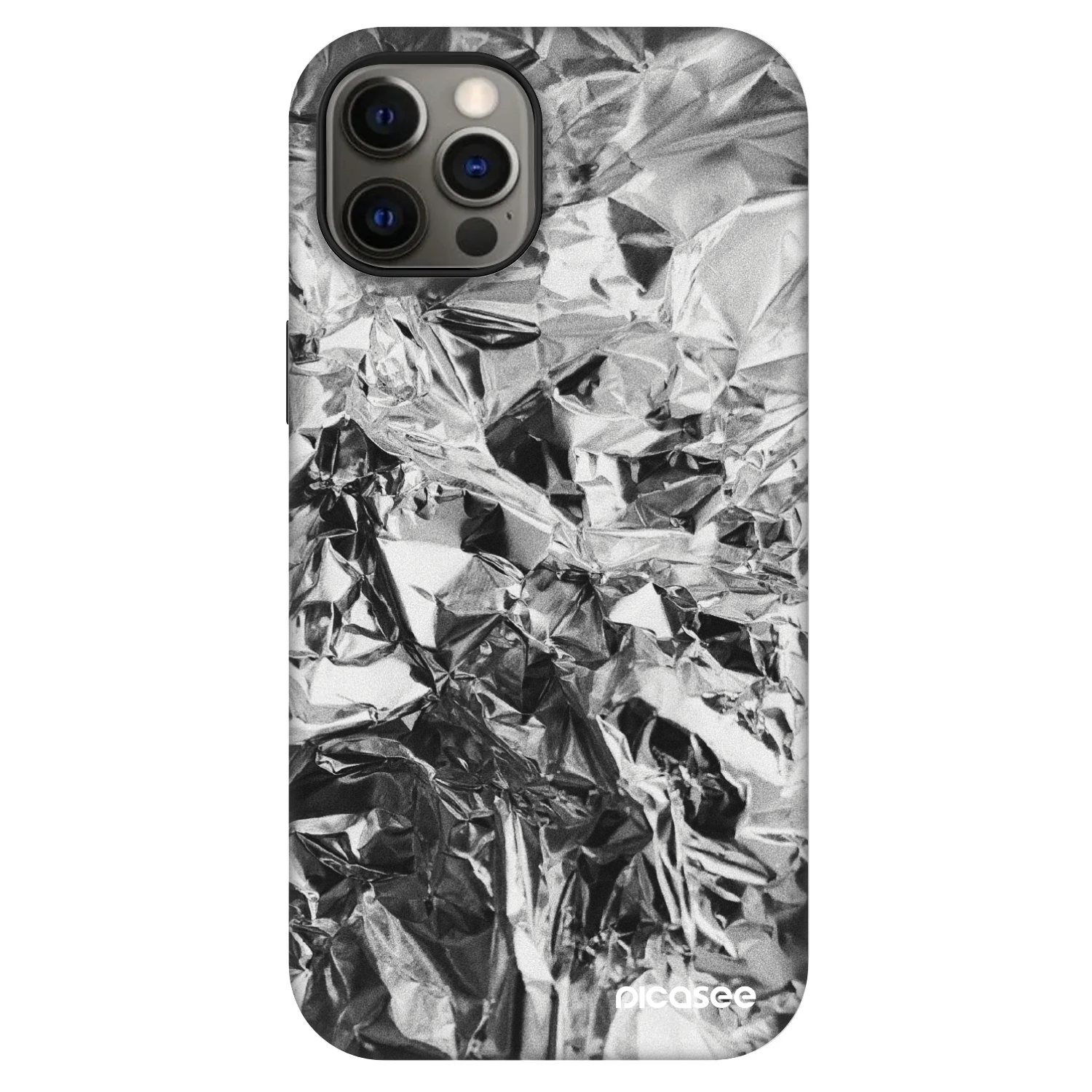 Picasee Fashion Case MagSafe Apple iPhone 12 - Chrome