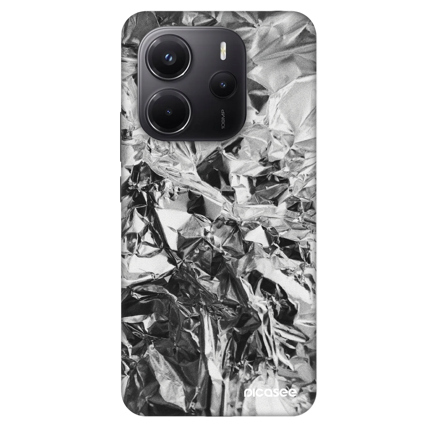 Picasee Fashion Case Xiaomi Redmi Note 14 4G - Chrome