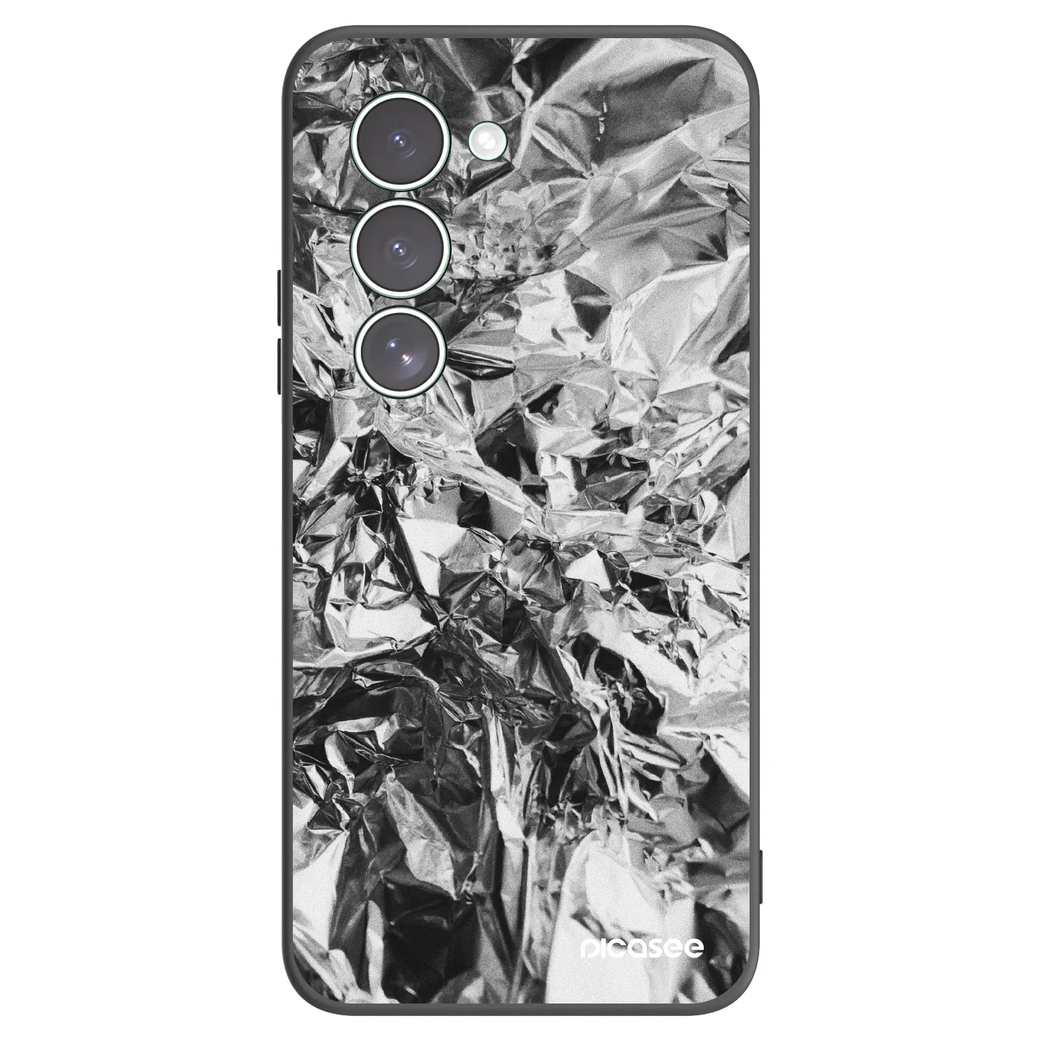 Picasee fekete szilikon tok az alábbi mobiltelefonokra Xiaomi Redmi 15 5G - Chrome