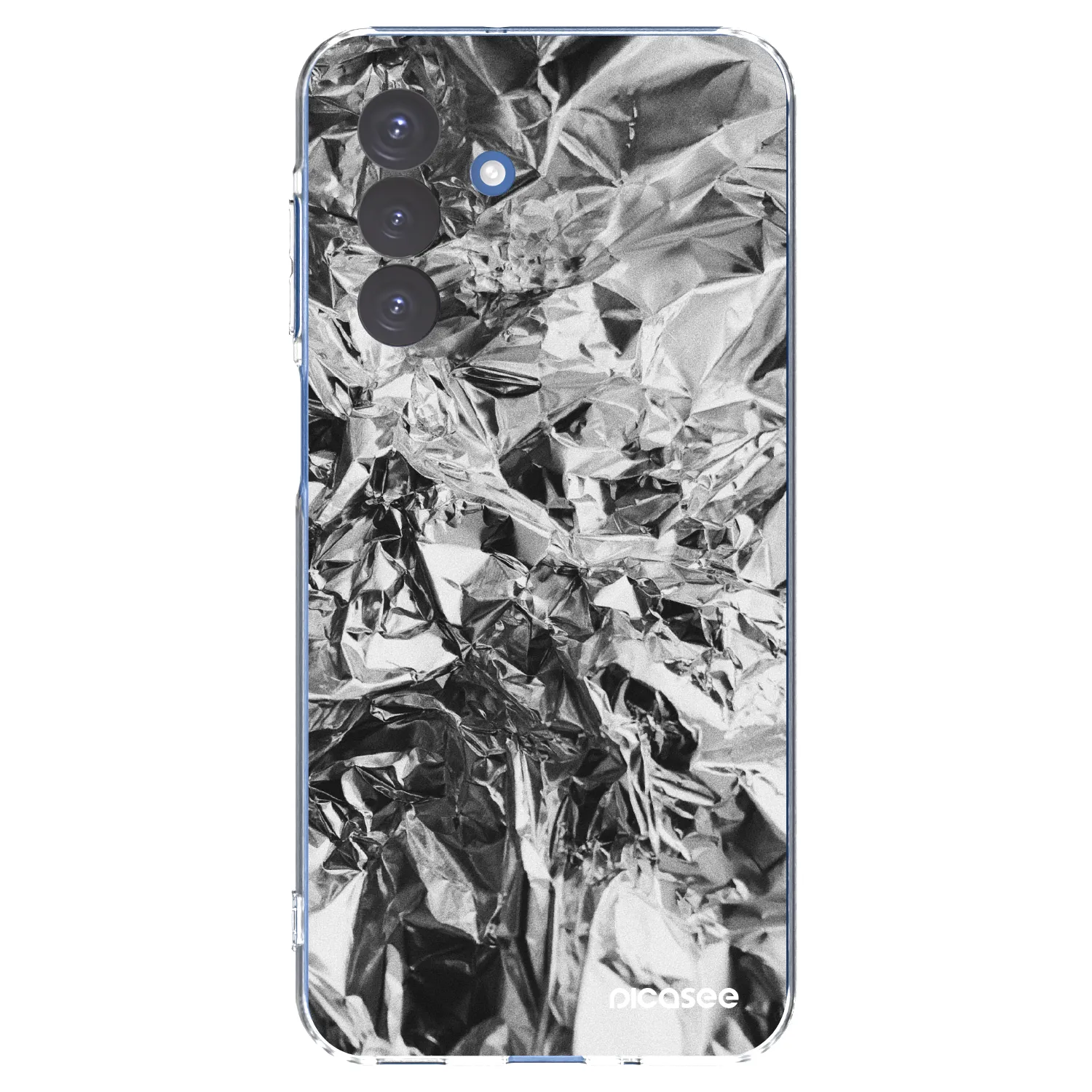 Picasee átlátszó szilikon tok az alábbi mobiltelefonokra Samsung Galaxy A17 5G - Chrome