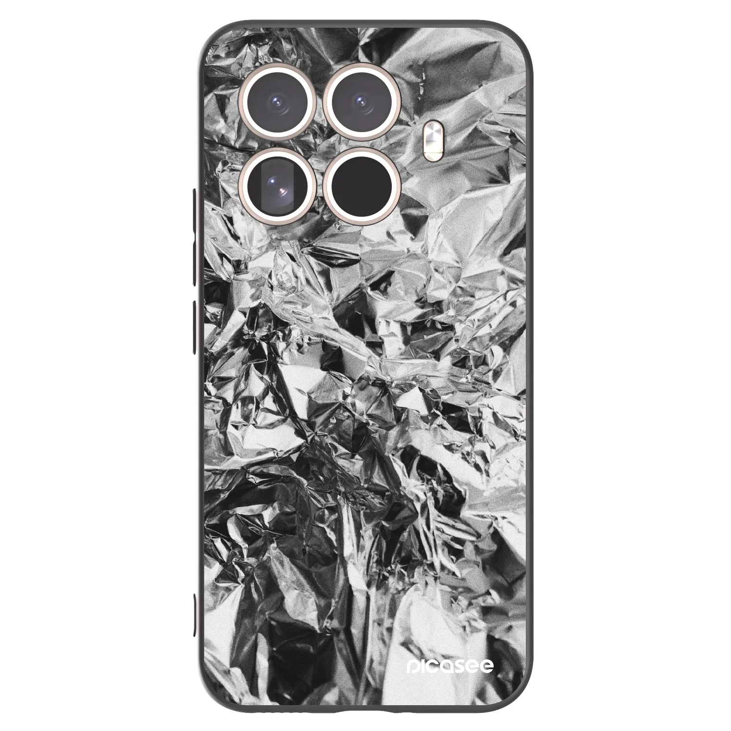 Picasee fekete szilikon tok az alábbi mobiltelefonokra Xiaomi 15T Pro - Chrome