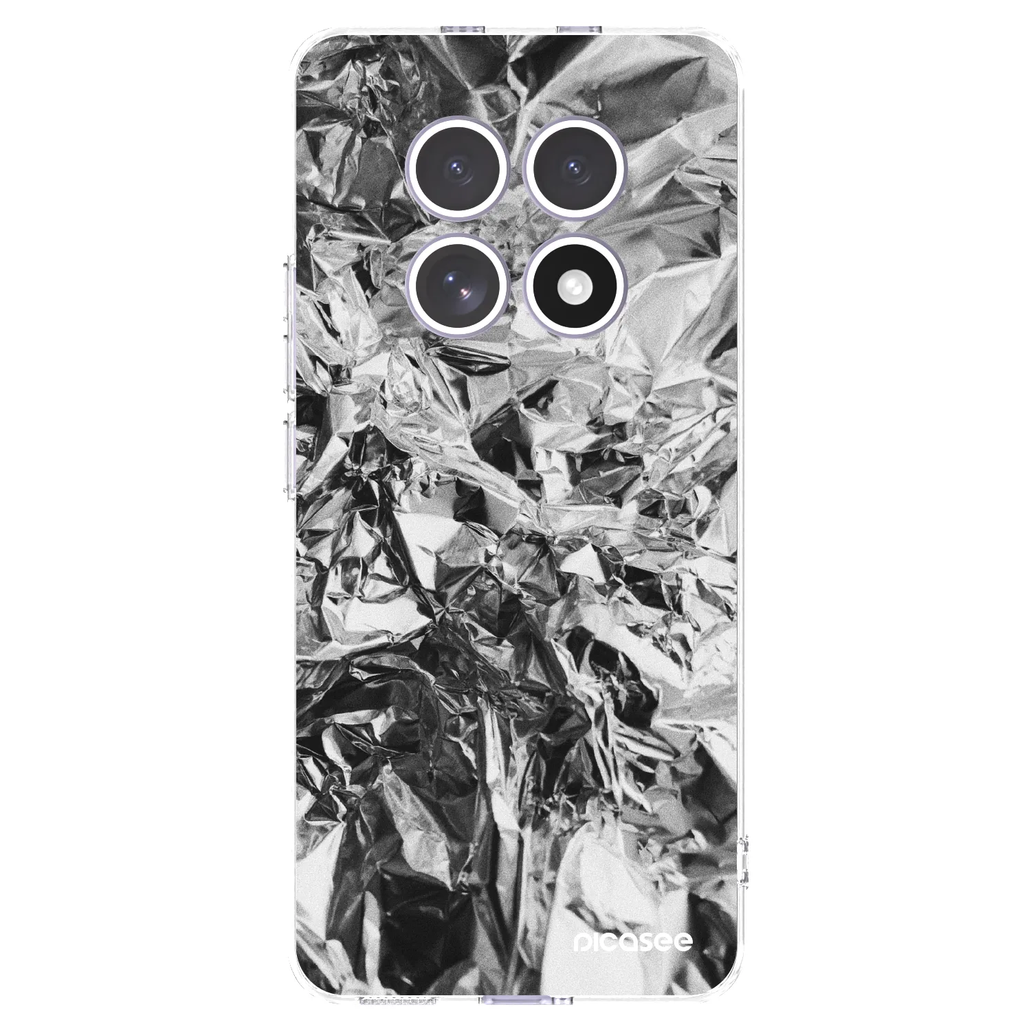 Picasee átlátszó szilikon tok az alábbi mobiltelefonokra Xiaomi Redmi Note 15 - Chrome